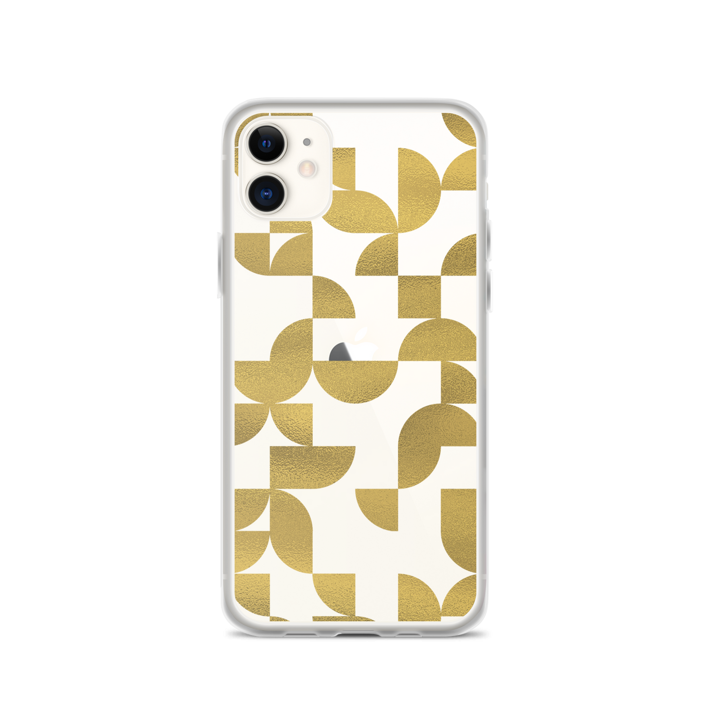 Geometria I Gold Clear Case for iPhone®