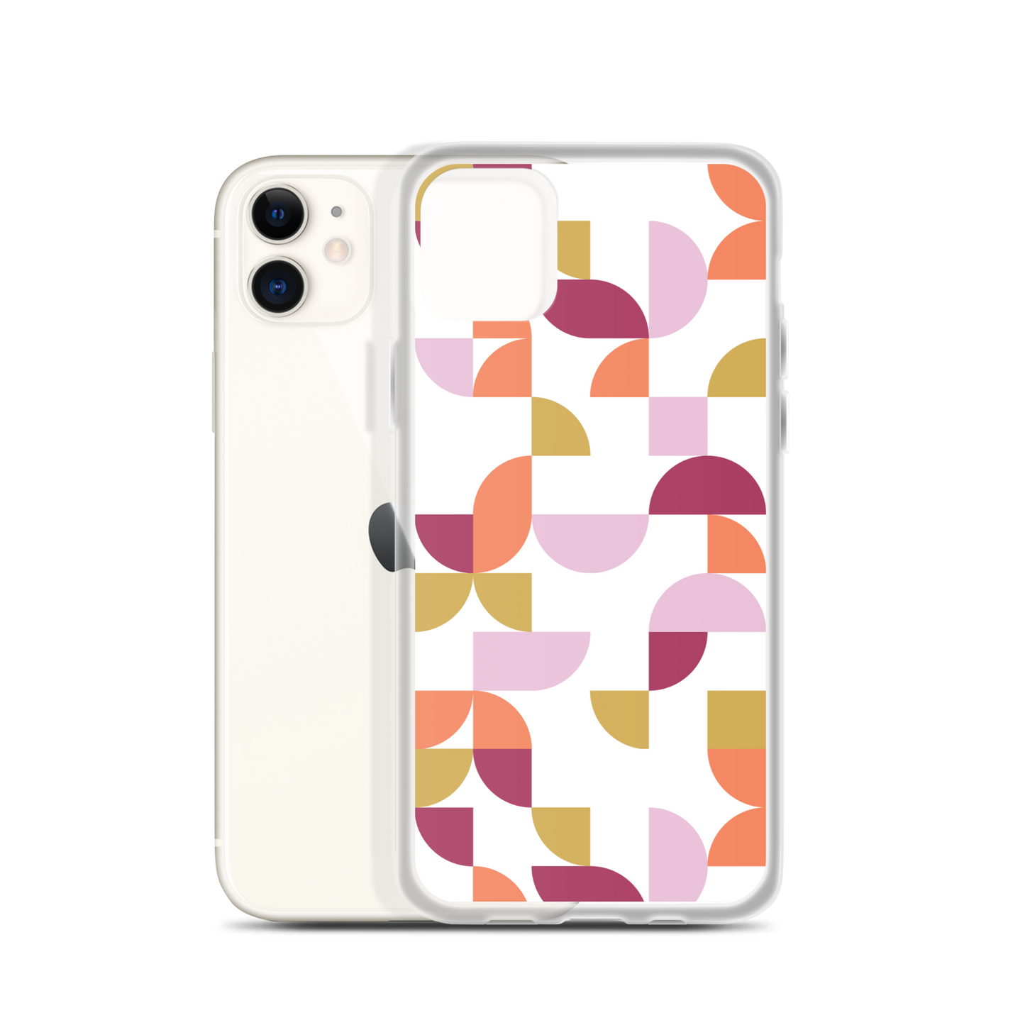 Geometria I Sunset Clear Case for iPhone®