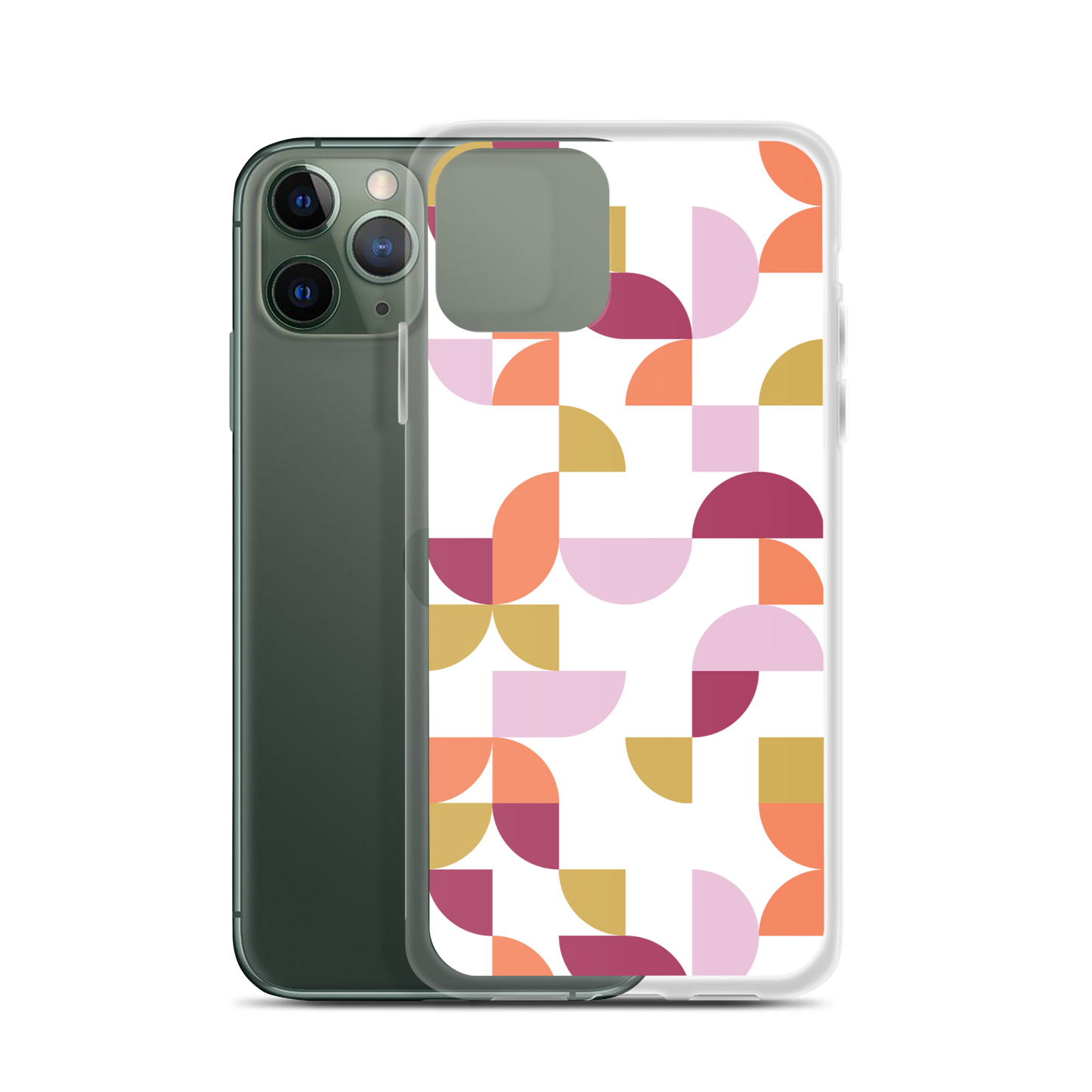 Geometria I Sunset Clear Case for iPhone®
