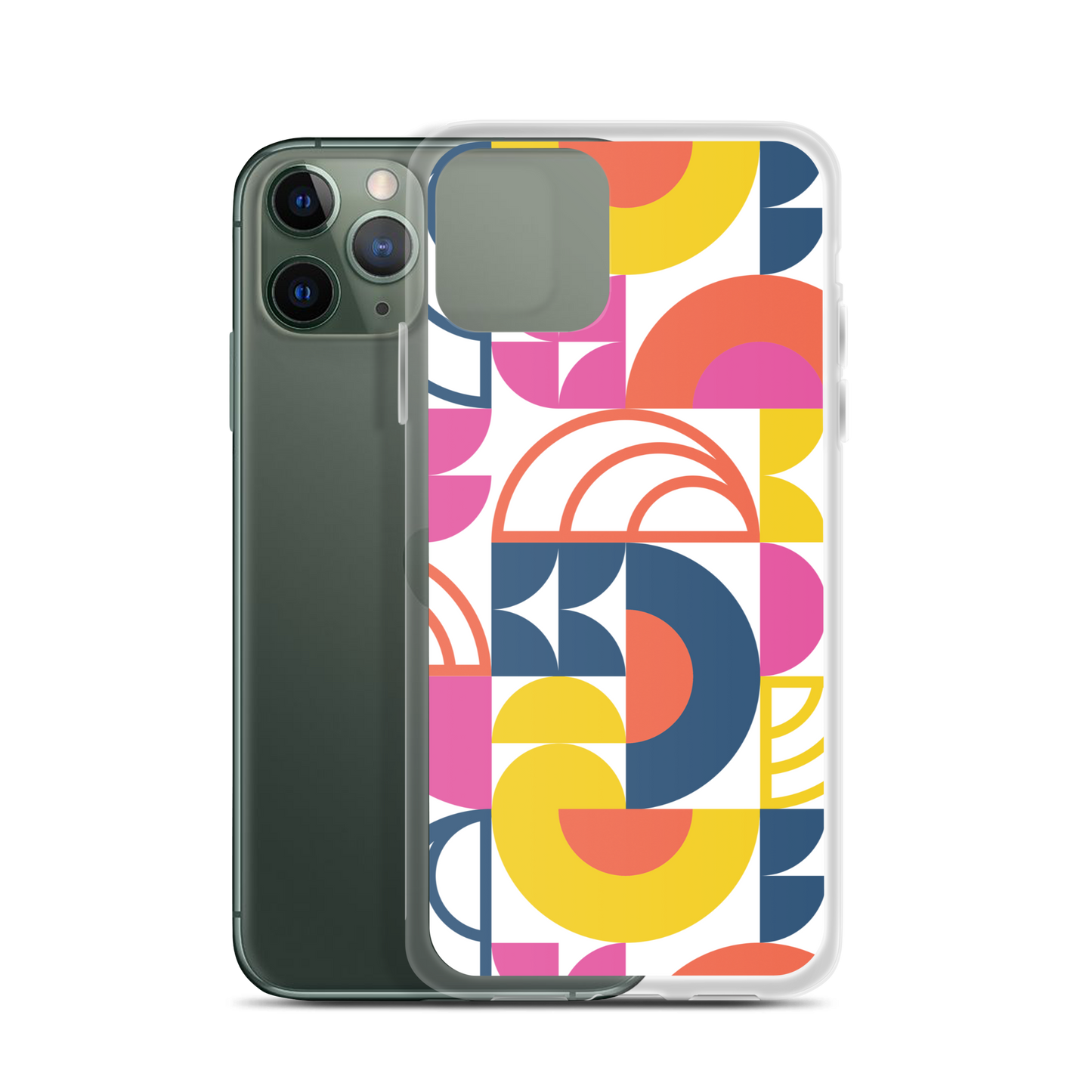 Geometria II Sunrise Clear Case for iPhone®