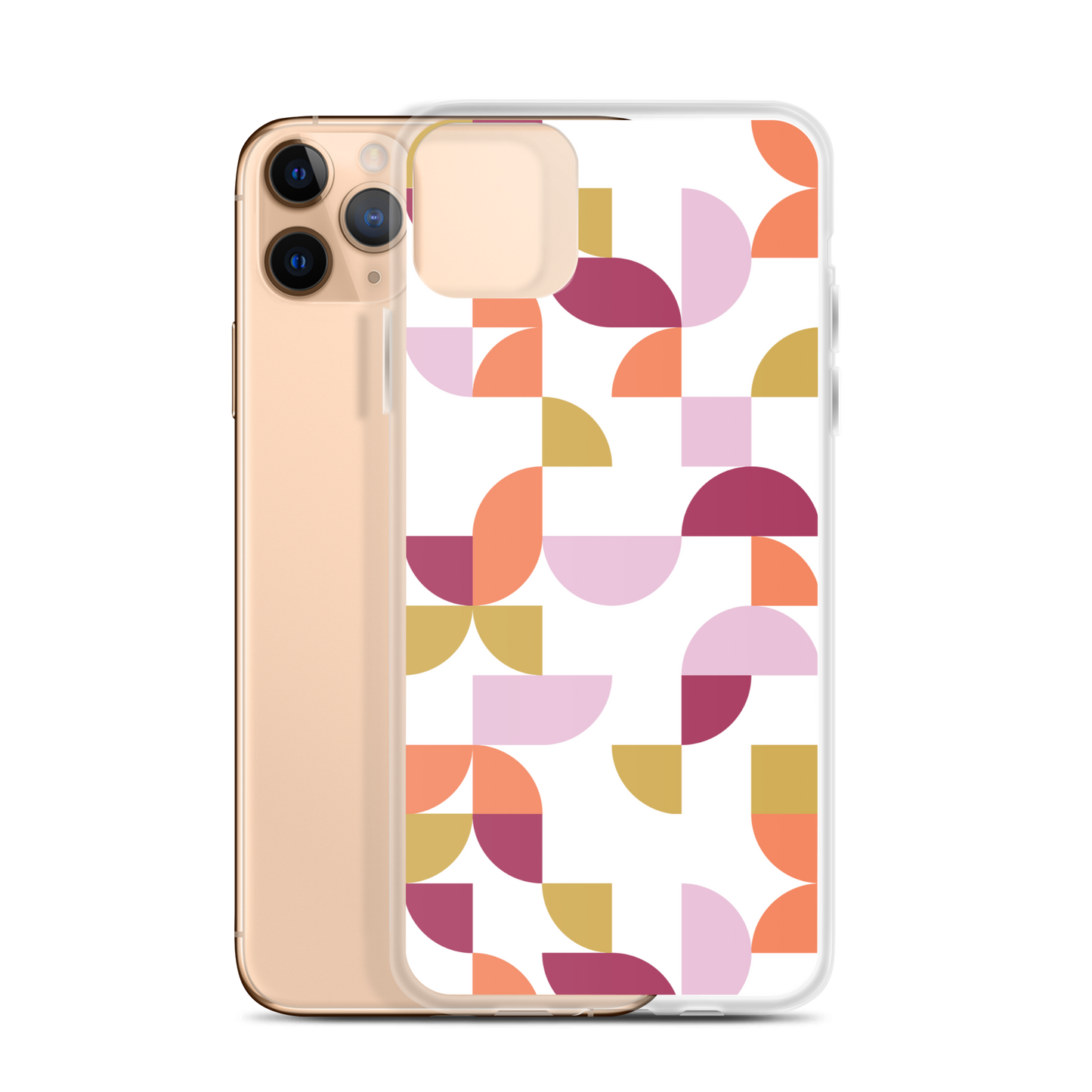 Geometria I Sunset Clear Case for iPhone®