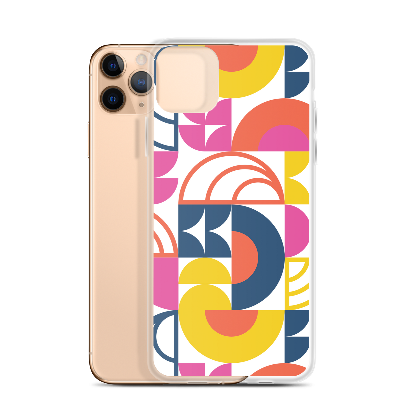 Geometria II Sunrise Clear Case for iPhone®