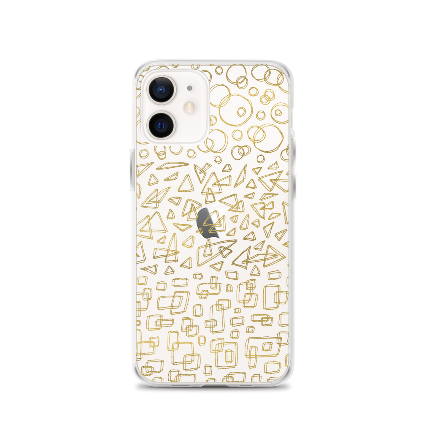 Geometrinity Gold Clear Case for iPhone®