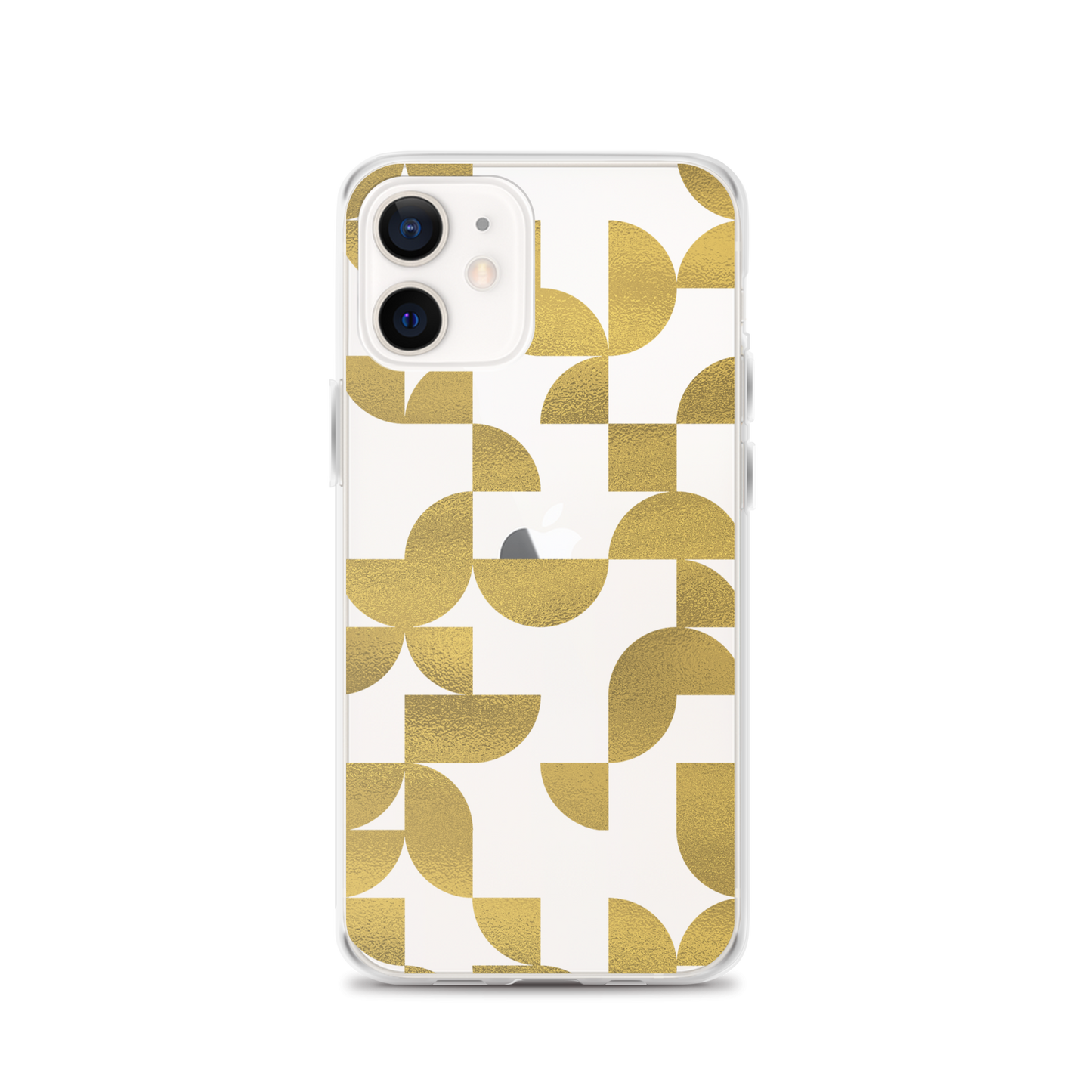 Geometria I Gold Clear Case for iPhone®