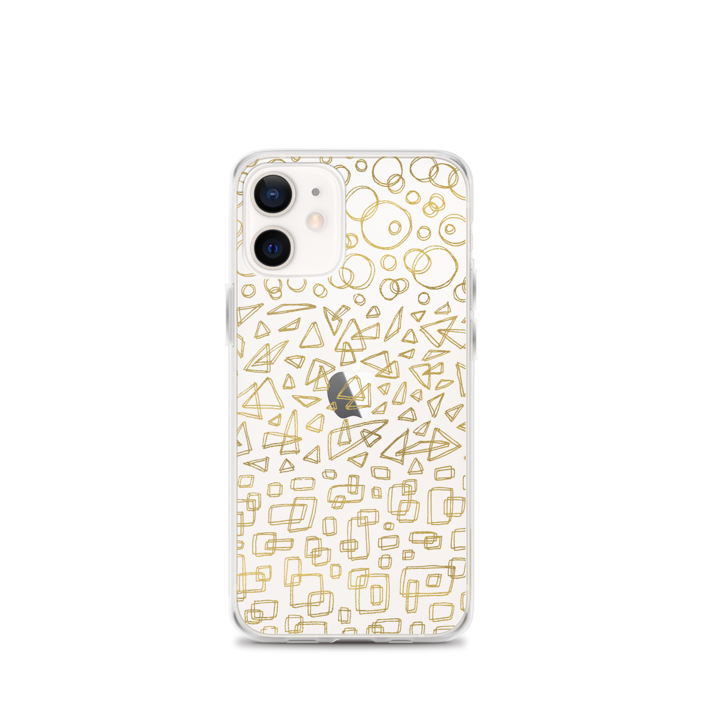 Geometrinity Gold Clear Case for iPhone®