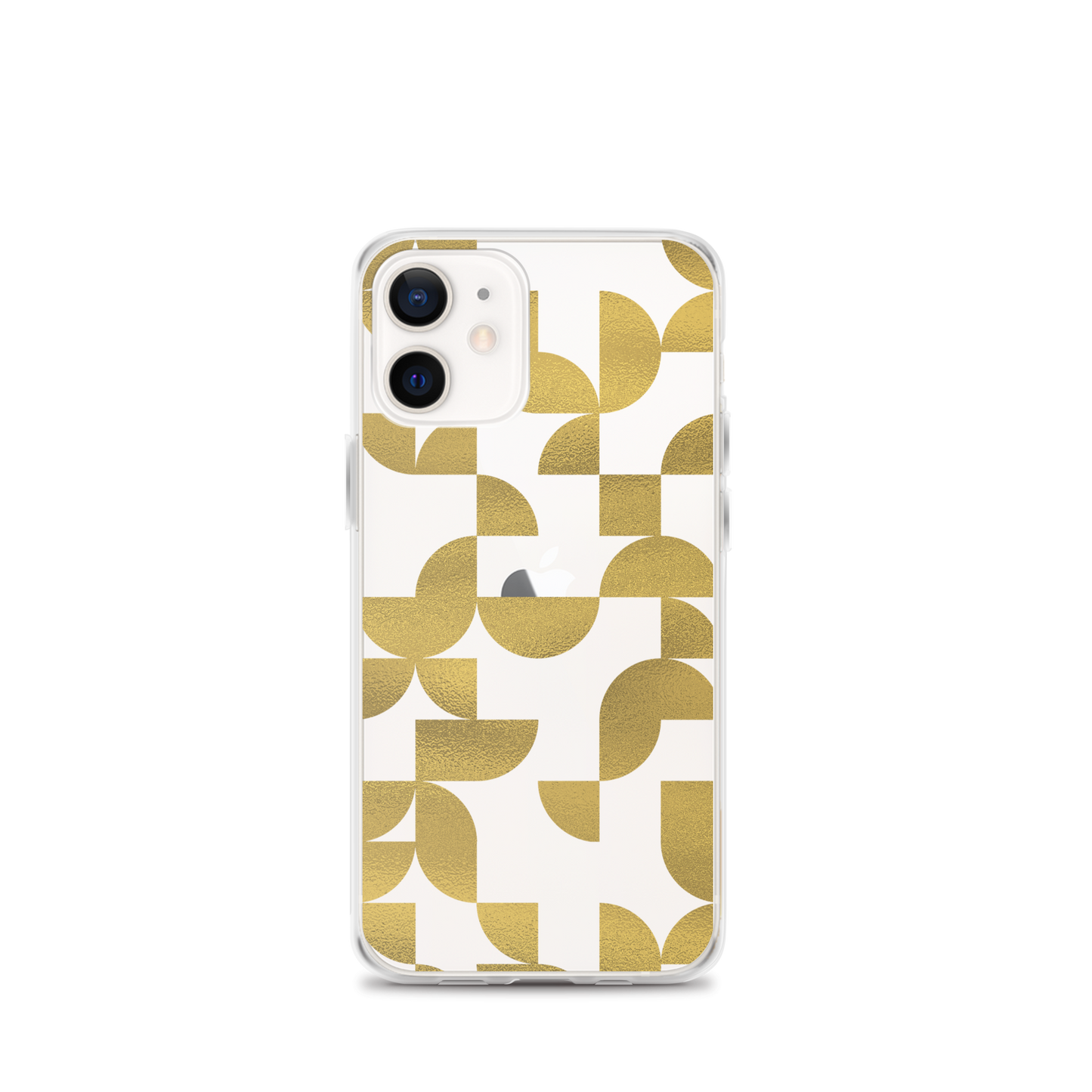 Geometria I Gold Clear Case for iPhone®