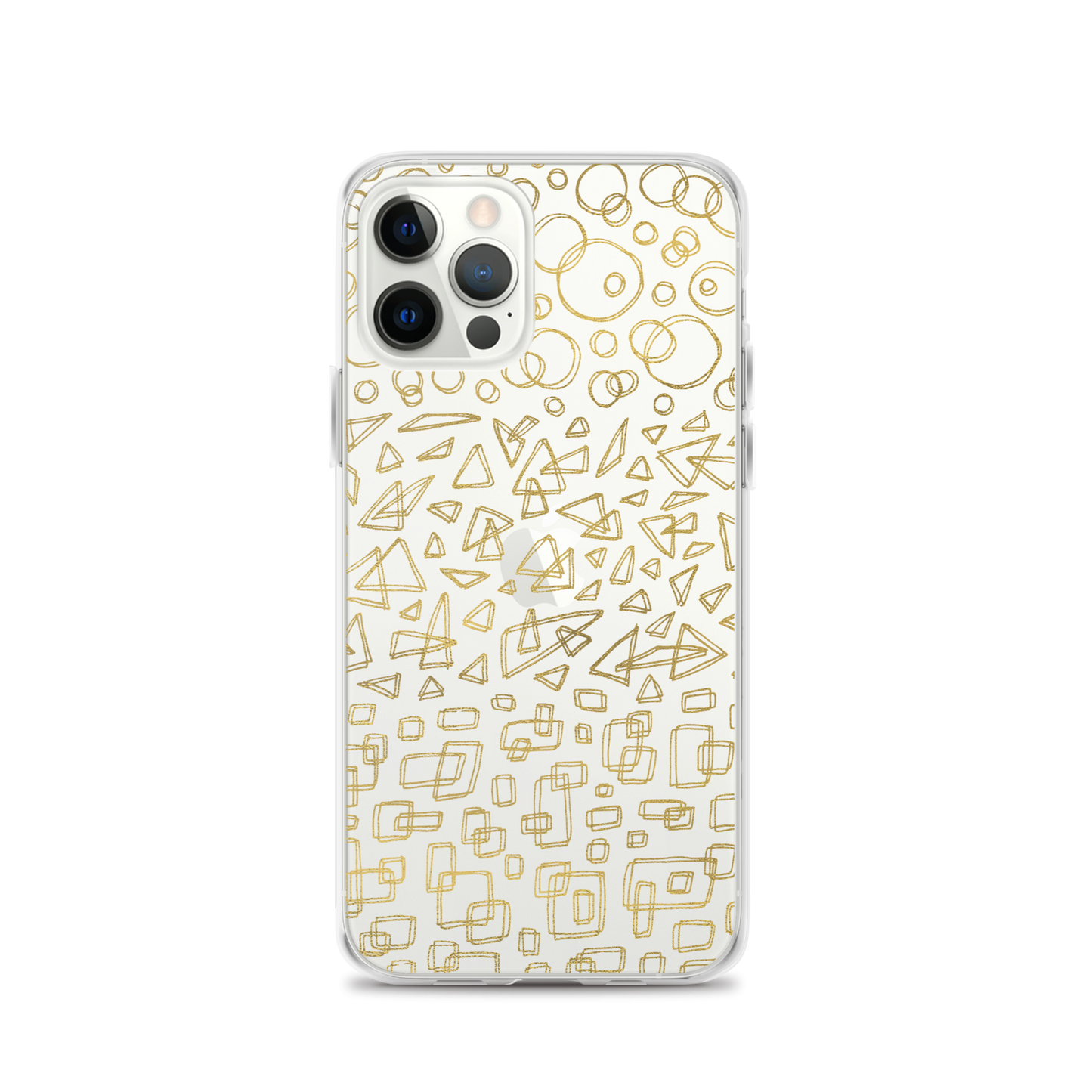 Geometrinity Gold Clear Case for iPhone®