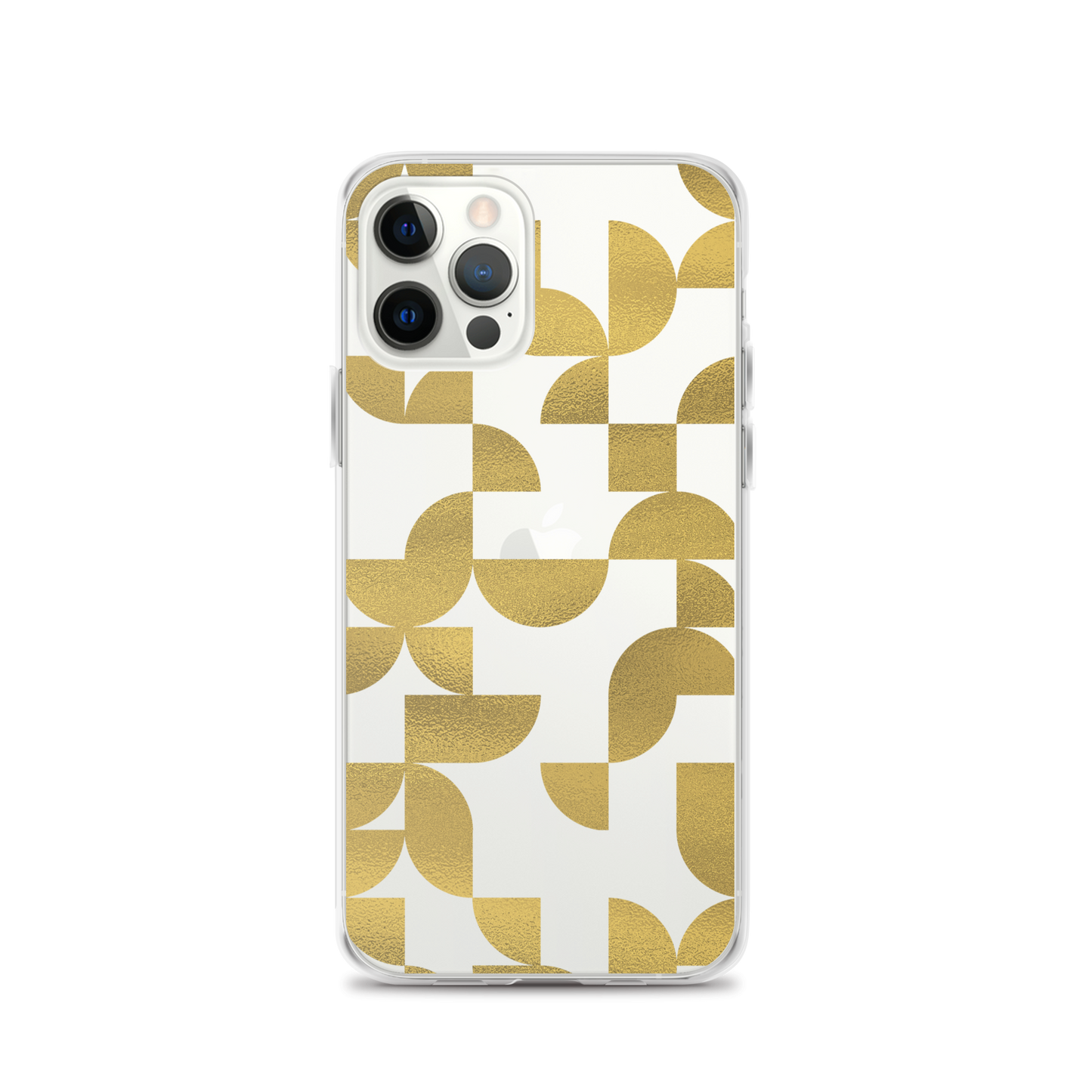 Geometria I Gold Clear Case for iPhone®