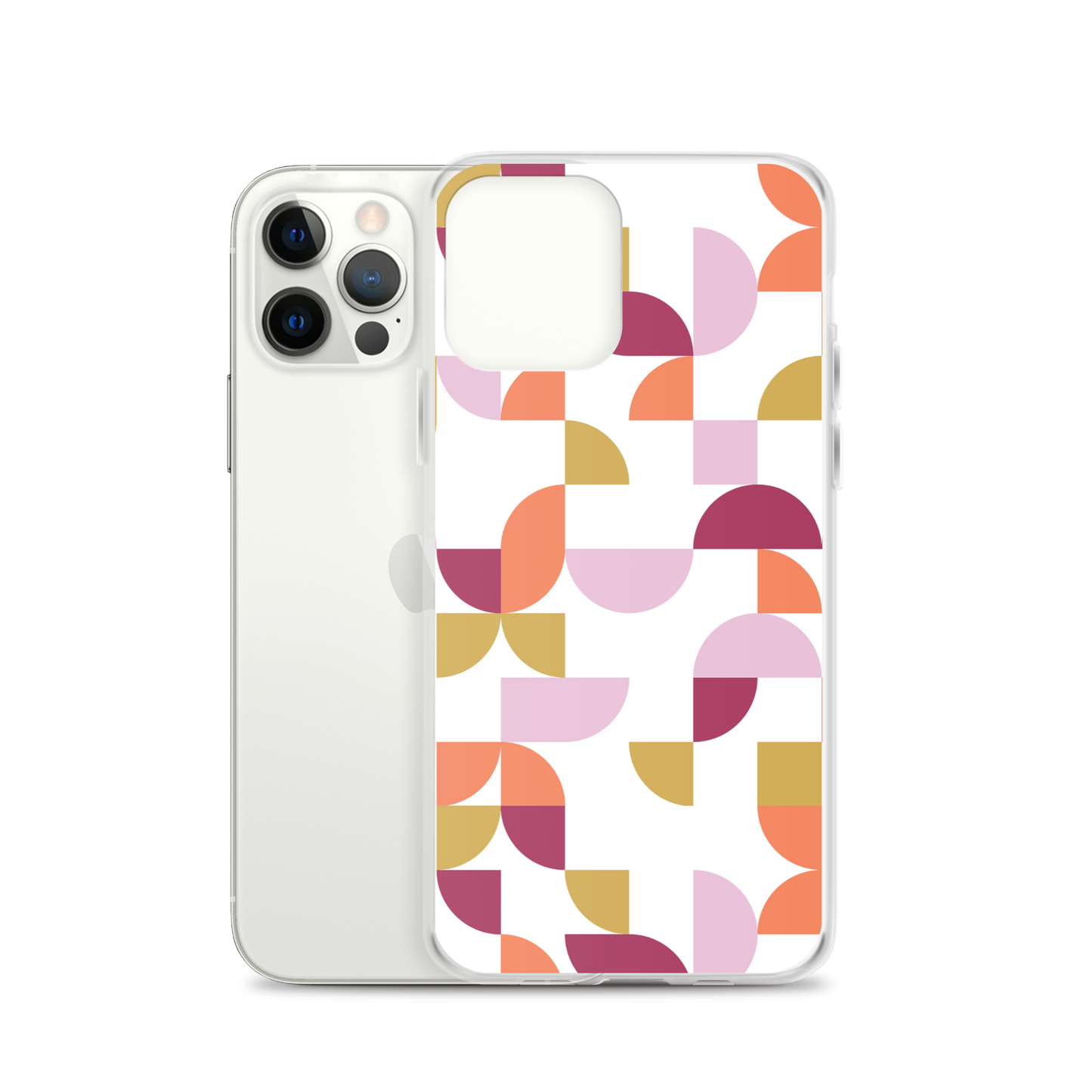 Geometria I Sunset Clear Case for iPhone®