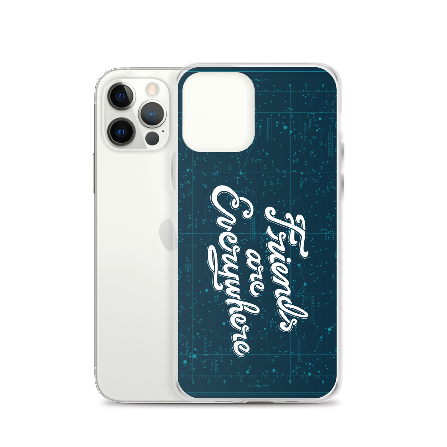 Friends Are Everywhere Clear Case for iPhone®