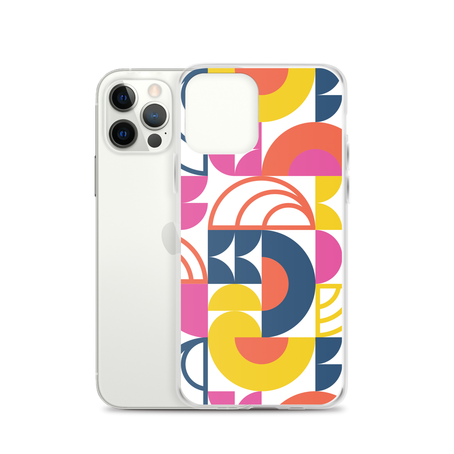 Geometria II Sunrise Clear Case for iPhone®