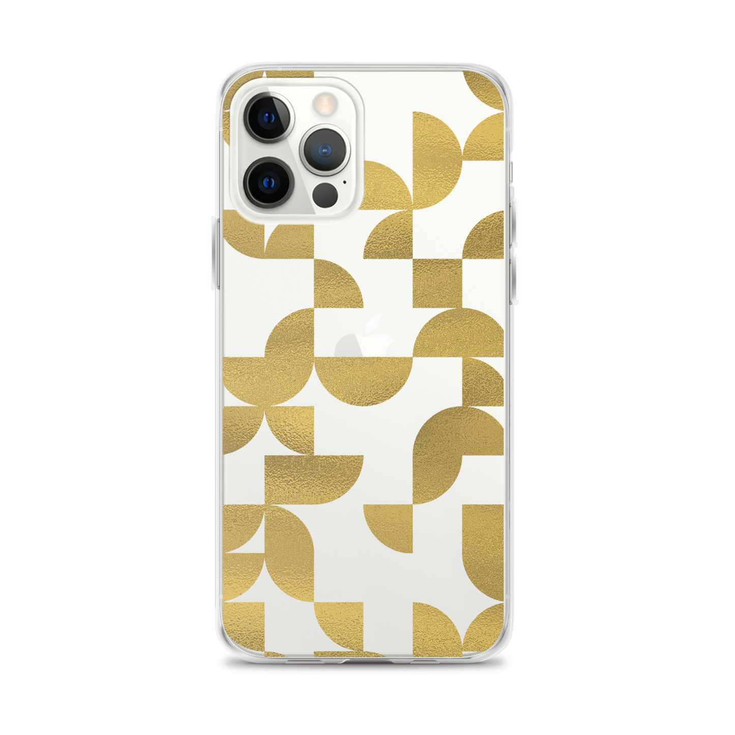 Geometria I Gold Clear Case for iPhone®