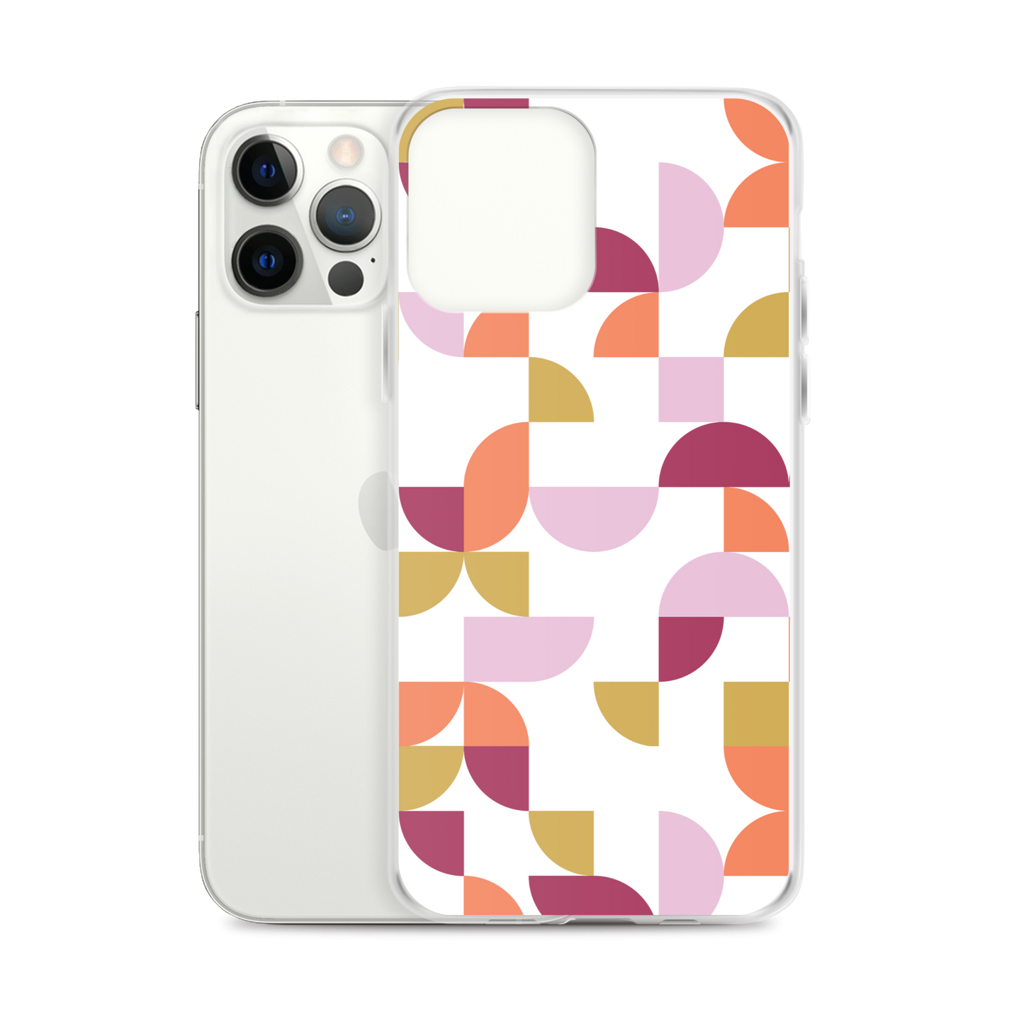 Geometria I Sunset Clear Case for iPhone®