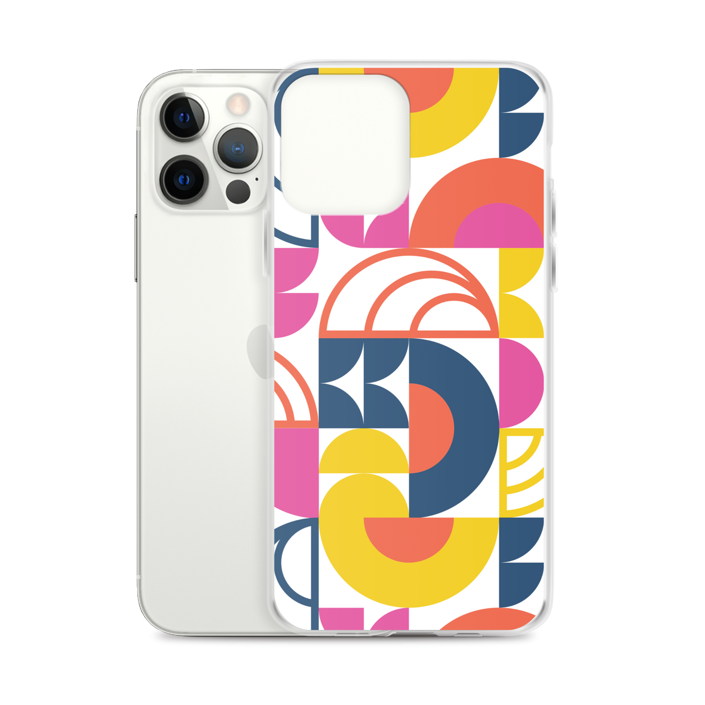 Geometria II Sunrise Clear Case for iPhone®