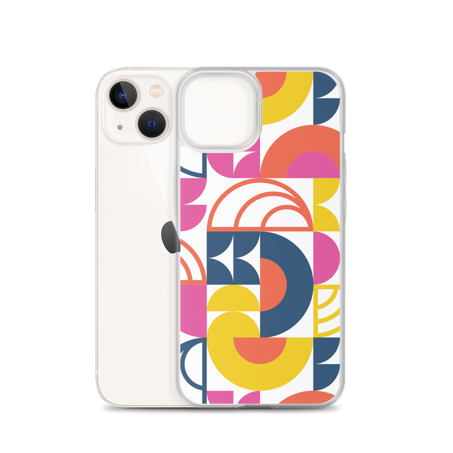 Geometria II Sunrise Clear Case for iPhone®