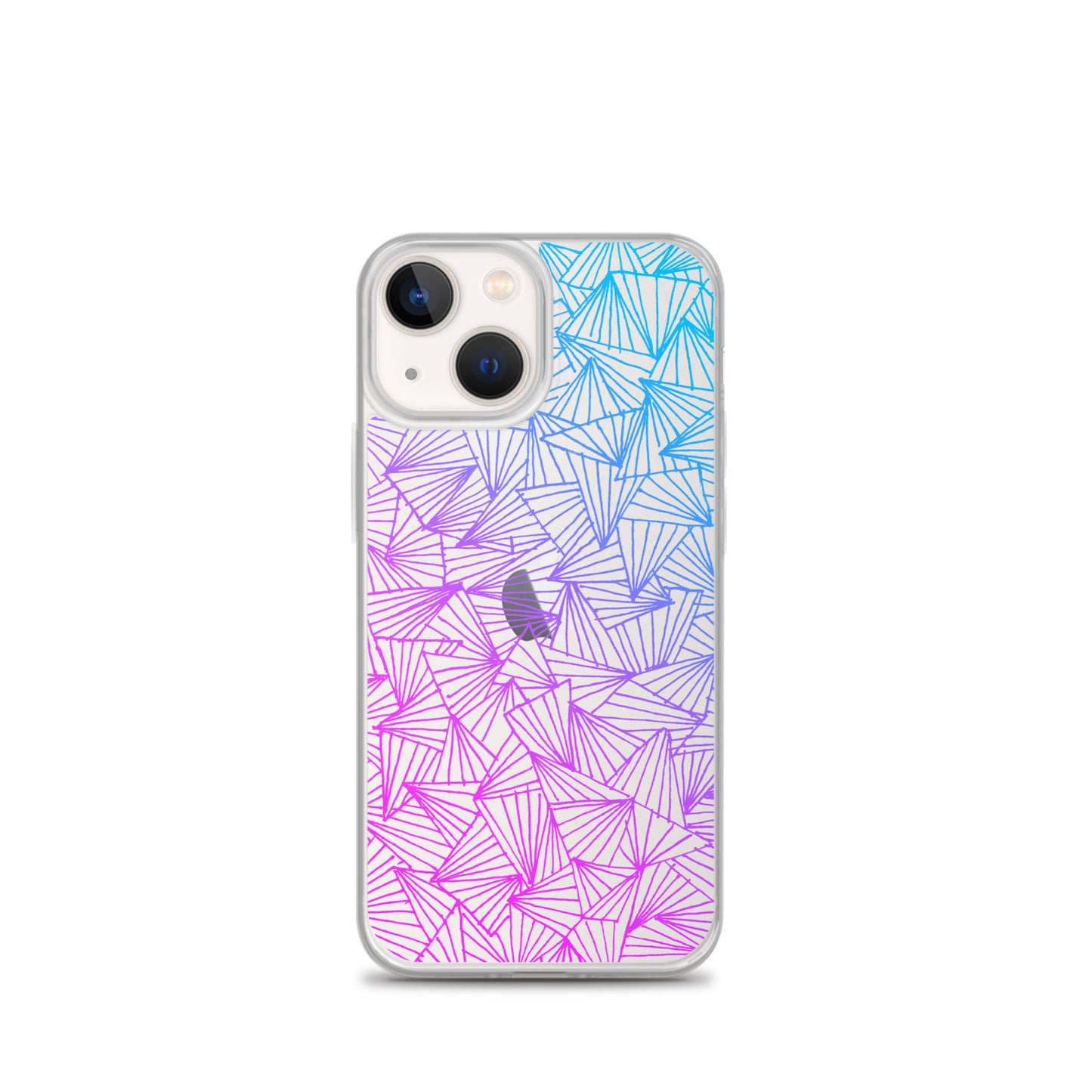 Gaggle of Trianges Gradient Clear Case for iPhone®