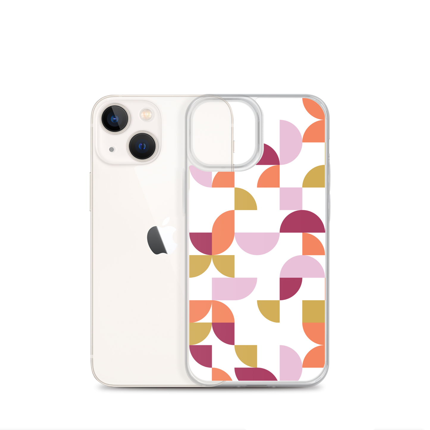 Geometria I Sunset Clear Case for iPhone®