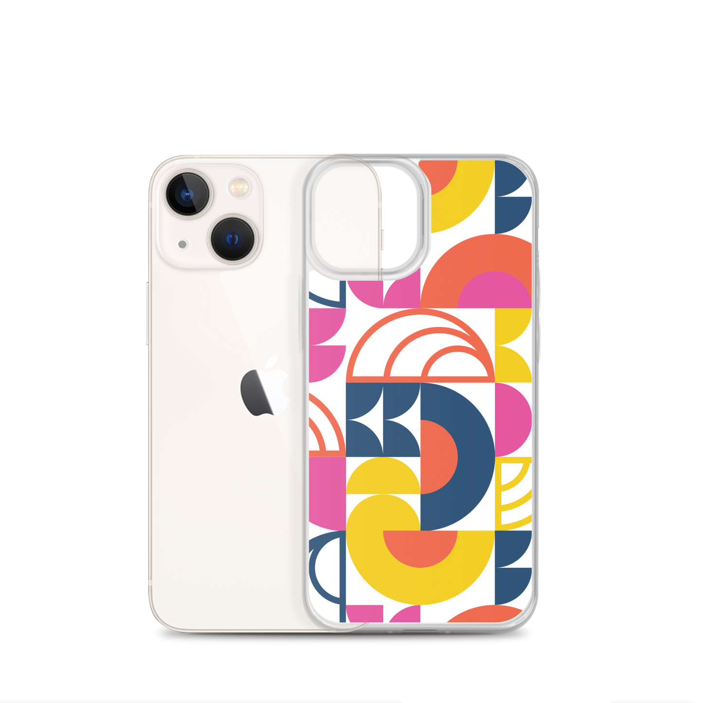 Geometria II Sunrise Clear Case for iPhone®