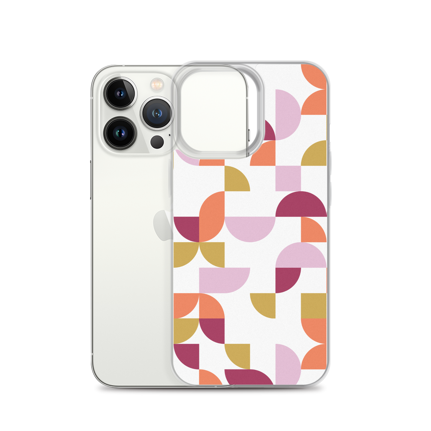 Geometria I Sunset Clear Case for iPhone®