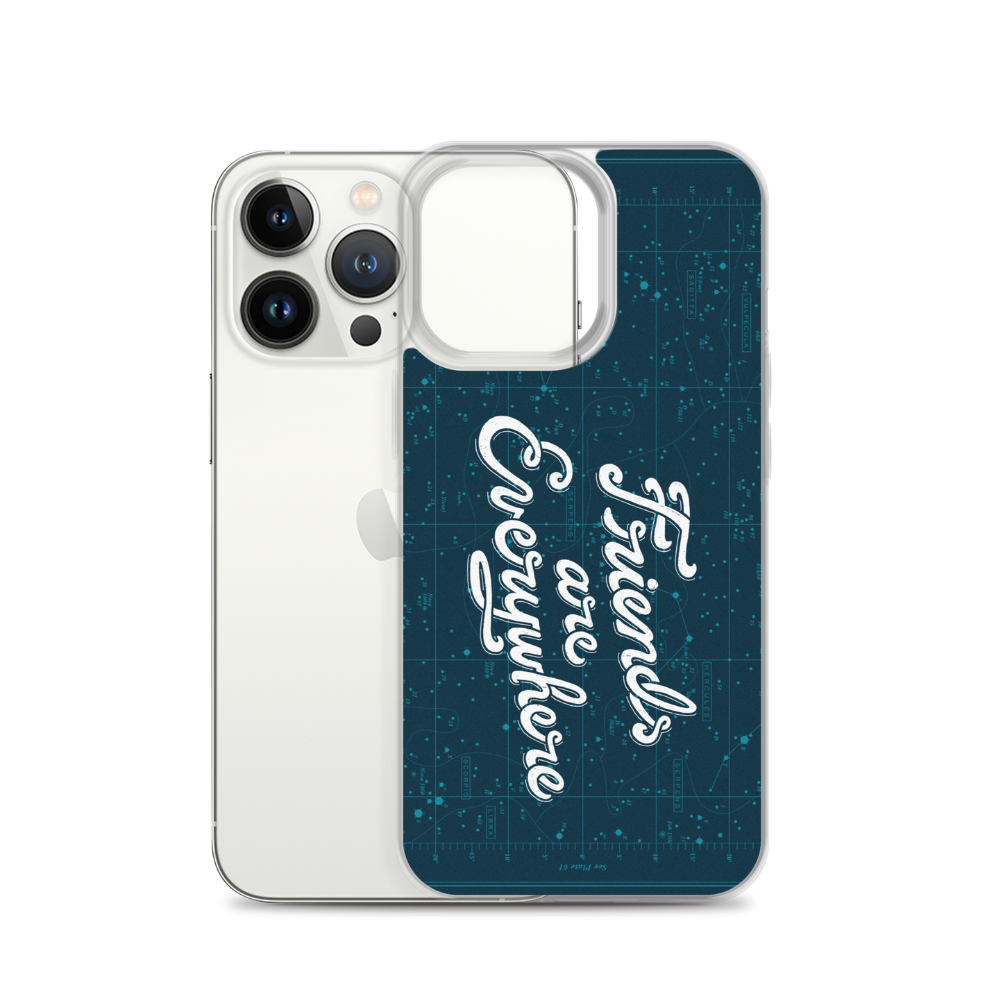 Friends Are Everywhere Clear Case for iPhone®
