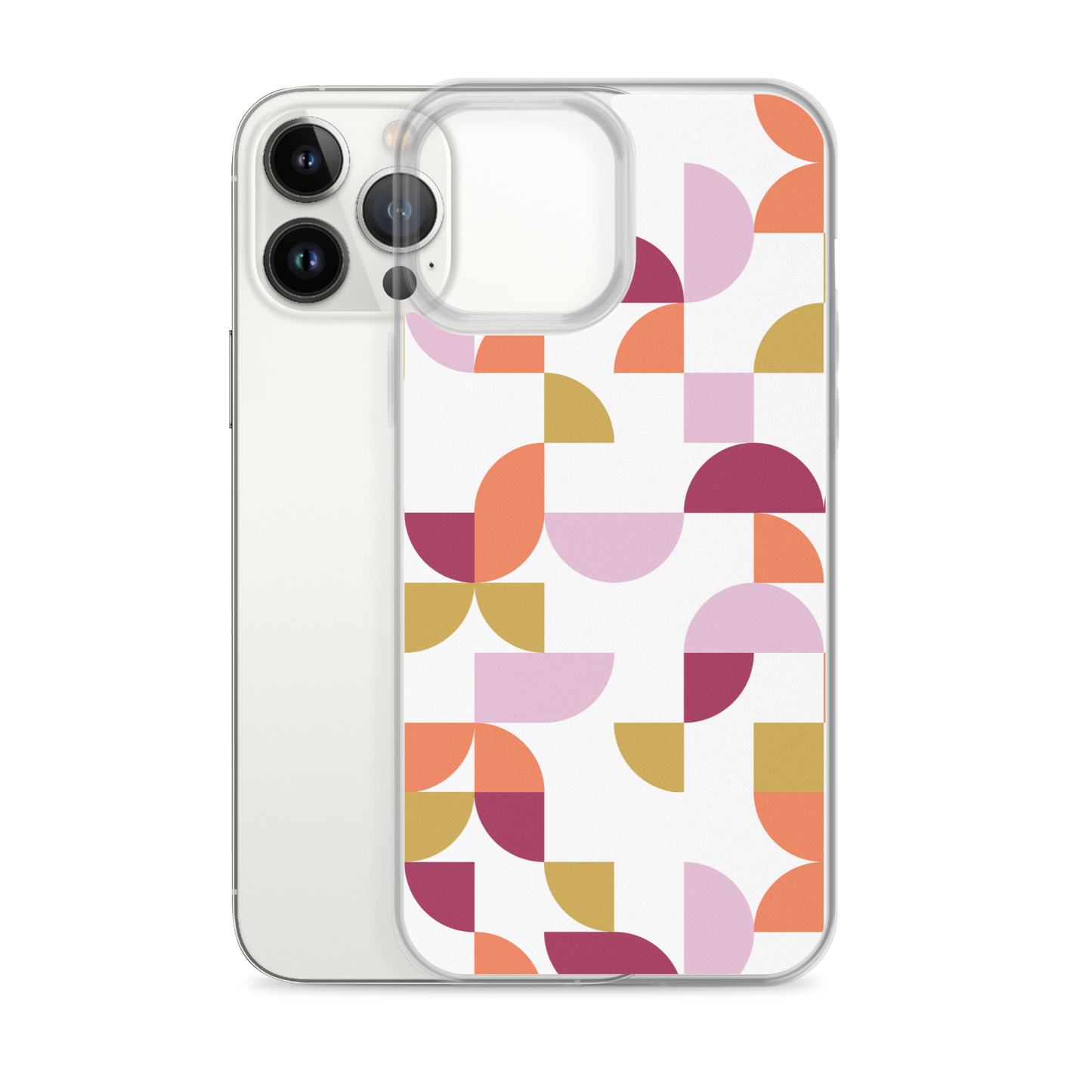 Geometria I Sunset Clear Case for iPhone®