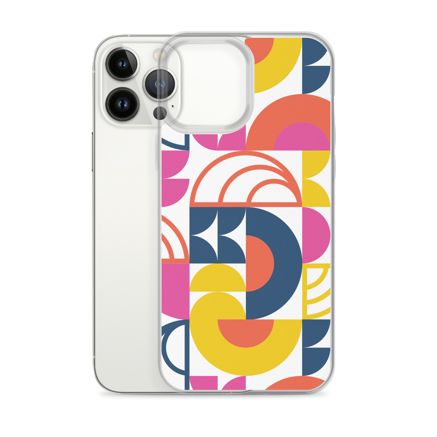 Geometria II Sunrise Clear Case for iPhone®