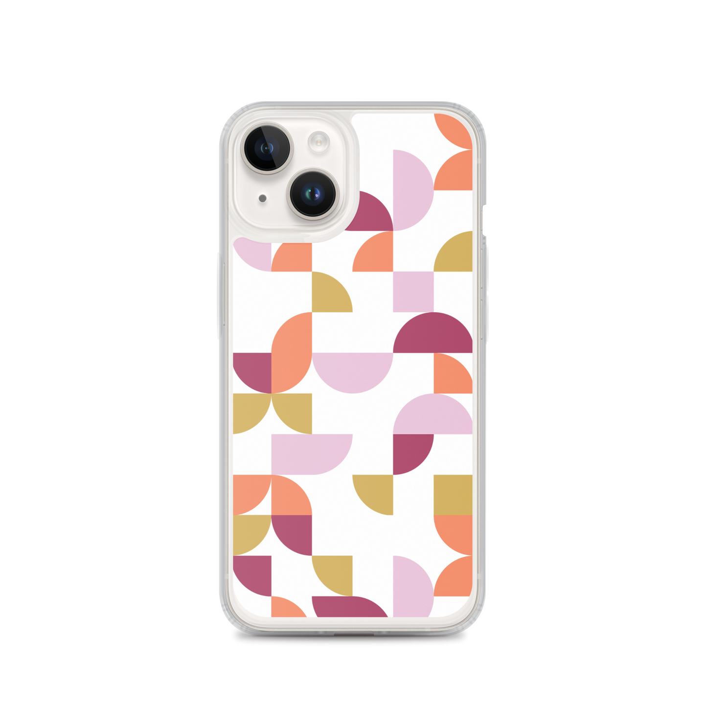 Geometria I Sunset Clear Case for iPhone®