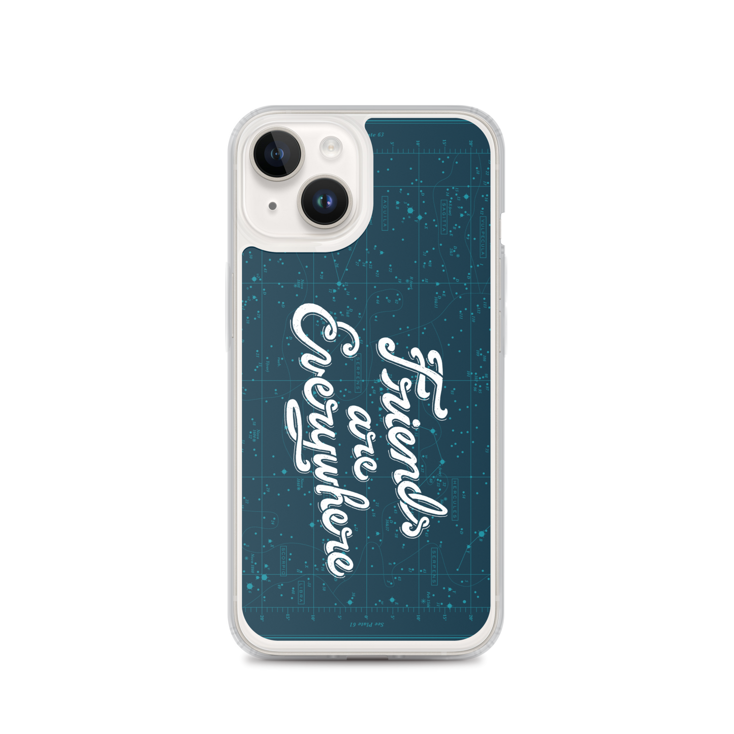 Friends Are Everywhere Clear Case for iPhone®