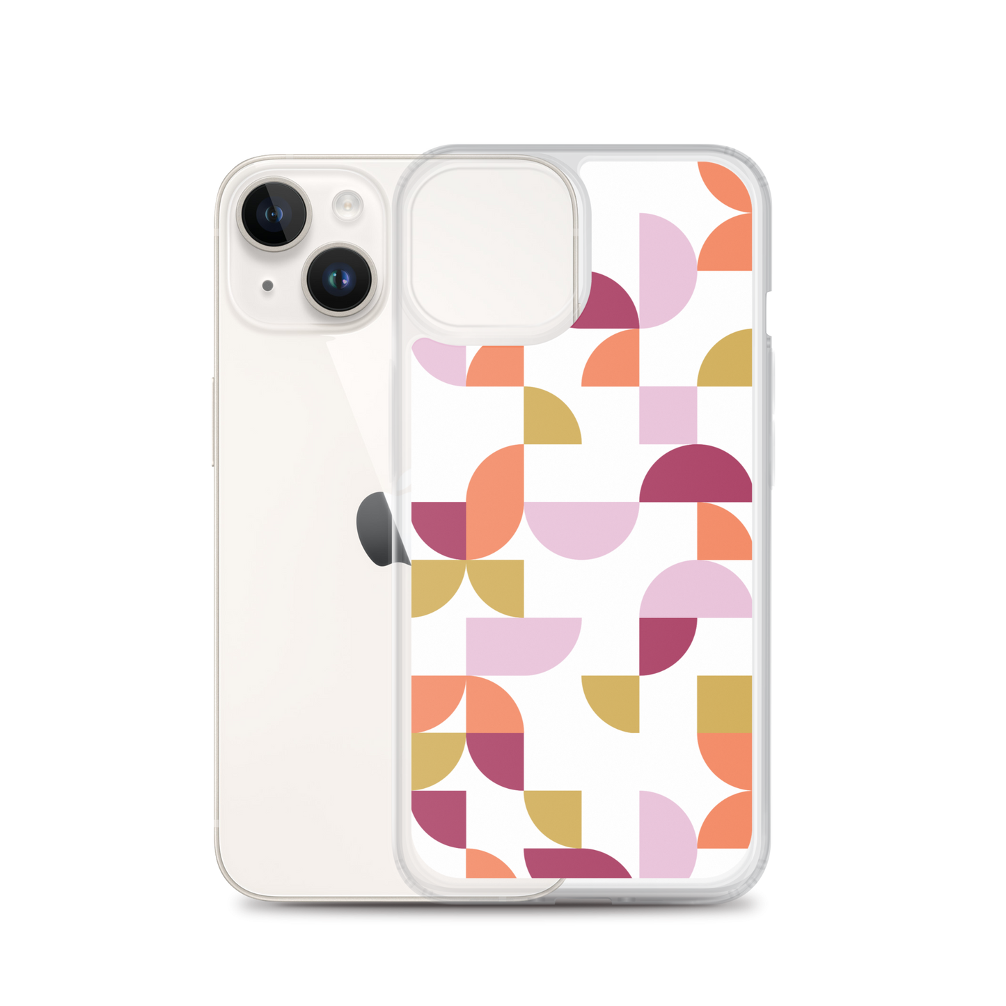 Geometria I Sunset Clear Case for iPhone®