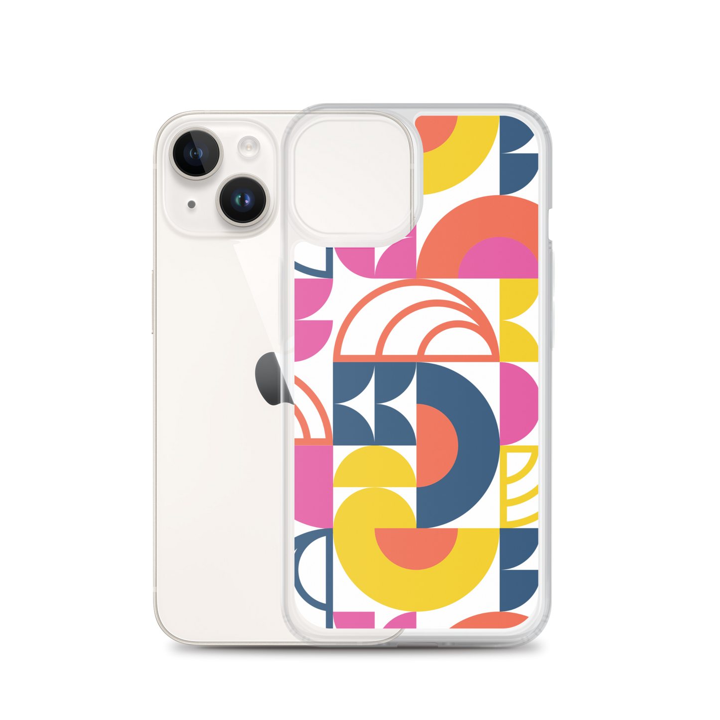 Geometria II Sunrise Clear Case for iPhone®