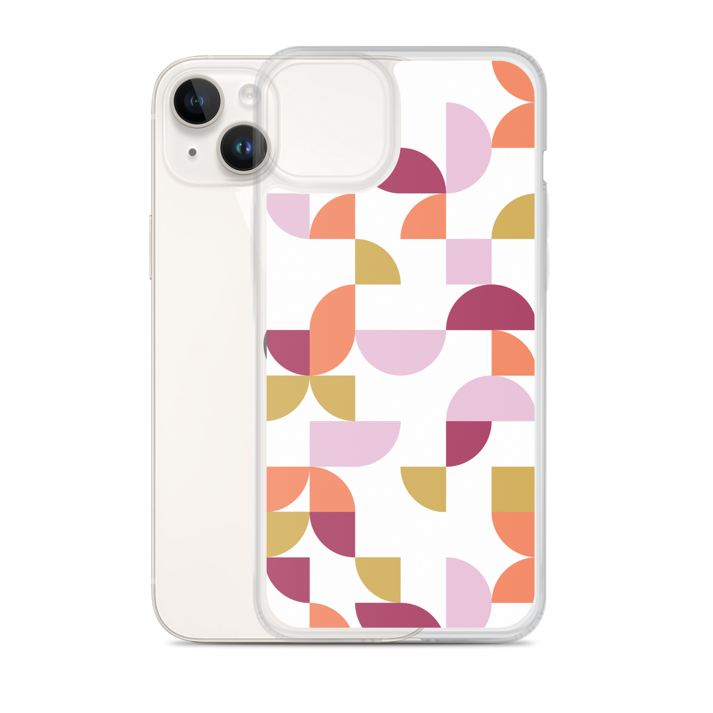 Geometria I Sunset Clear Case for iPhone®