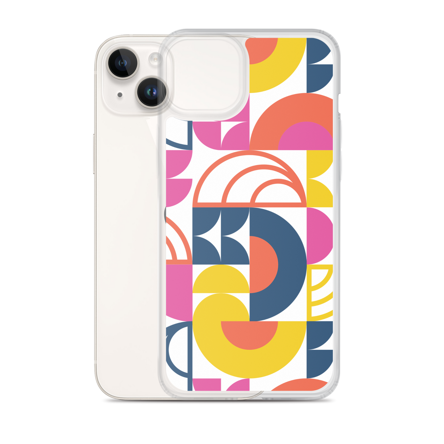 Geometria II Sunrise Clear Case for iPhone®