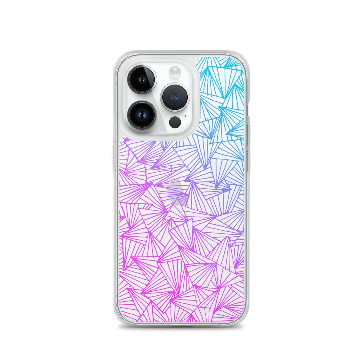 Gaggle of Trianges Gradient Clear Case for iPhone®