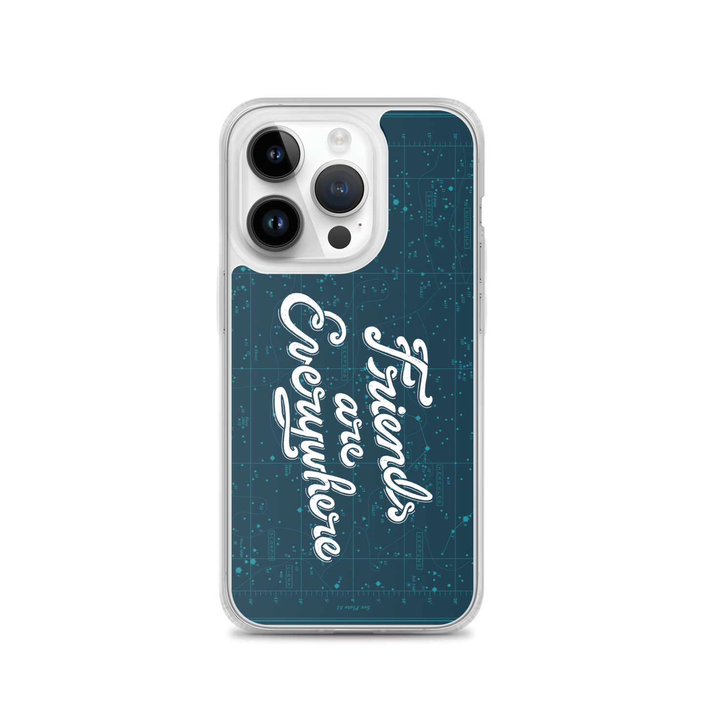 Friends Are Everywhere Clear Case for iPhone®