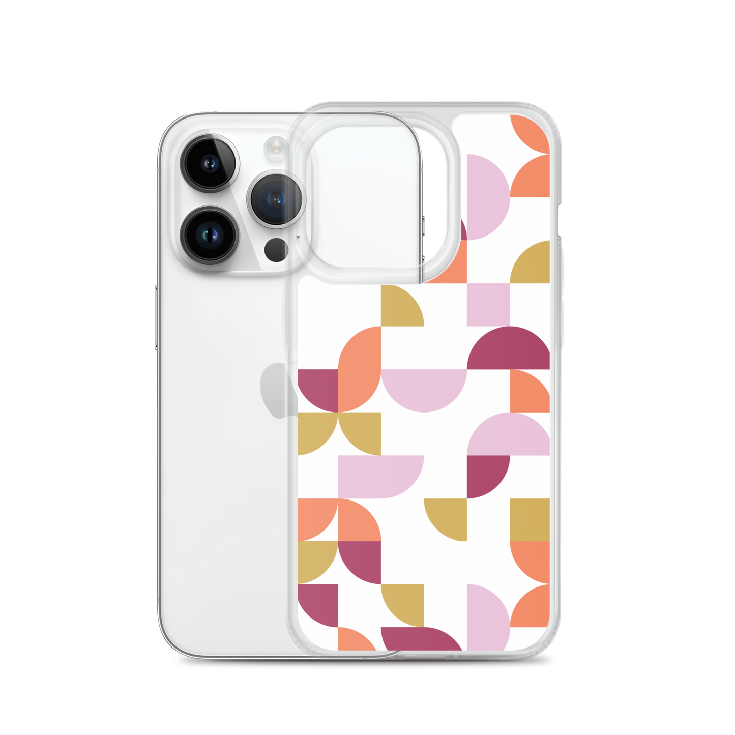 Geometria I Sunset Clear Case for iPhone®