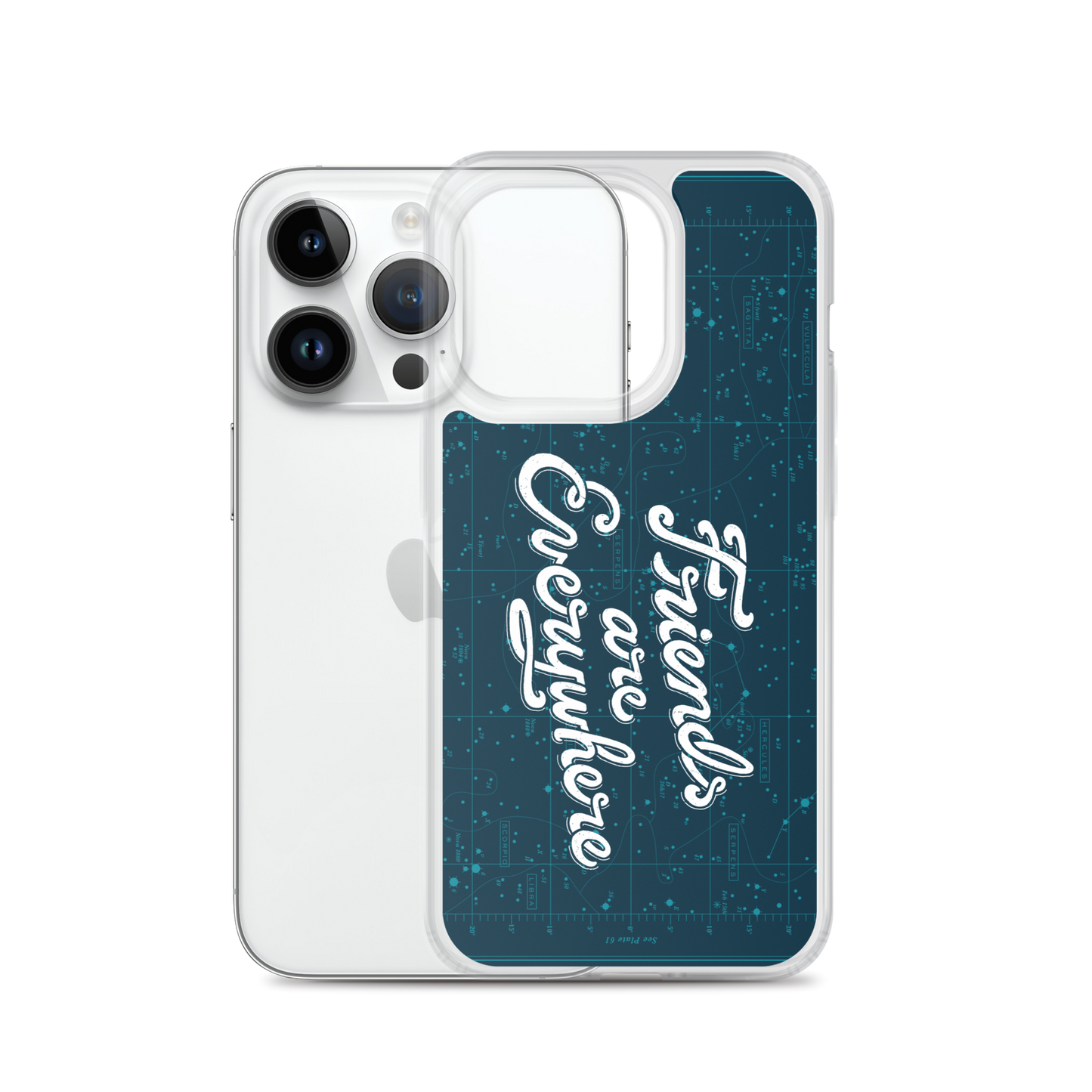 Friends Are Everywhere Clear Case for iPhone®