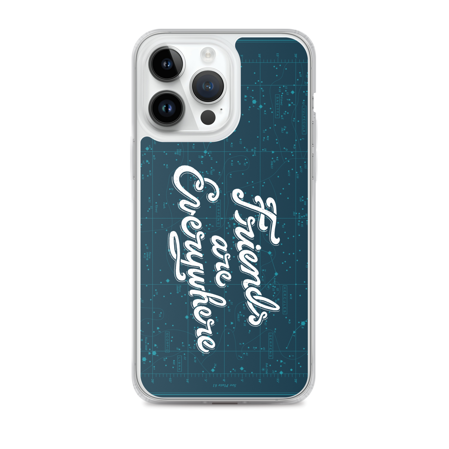 Friends Are Everywhere Clear Case for iPhone®