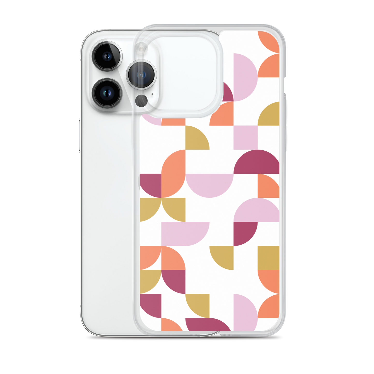 Geometria I Sunset Clear Case for iPhone®