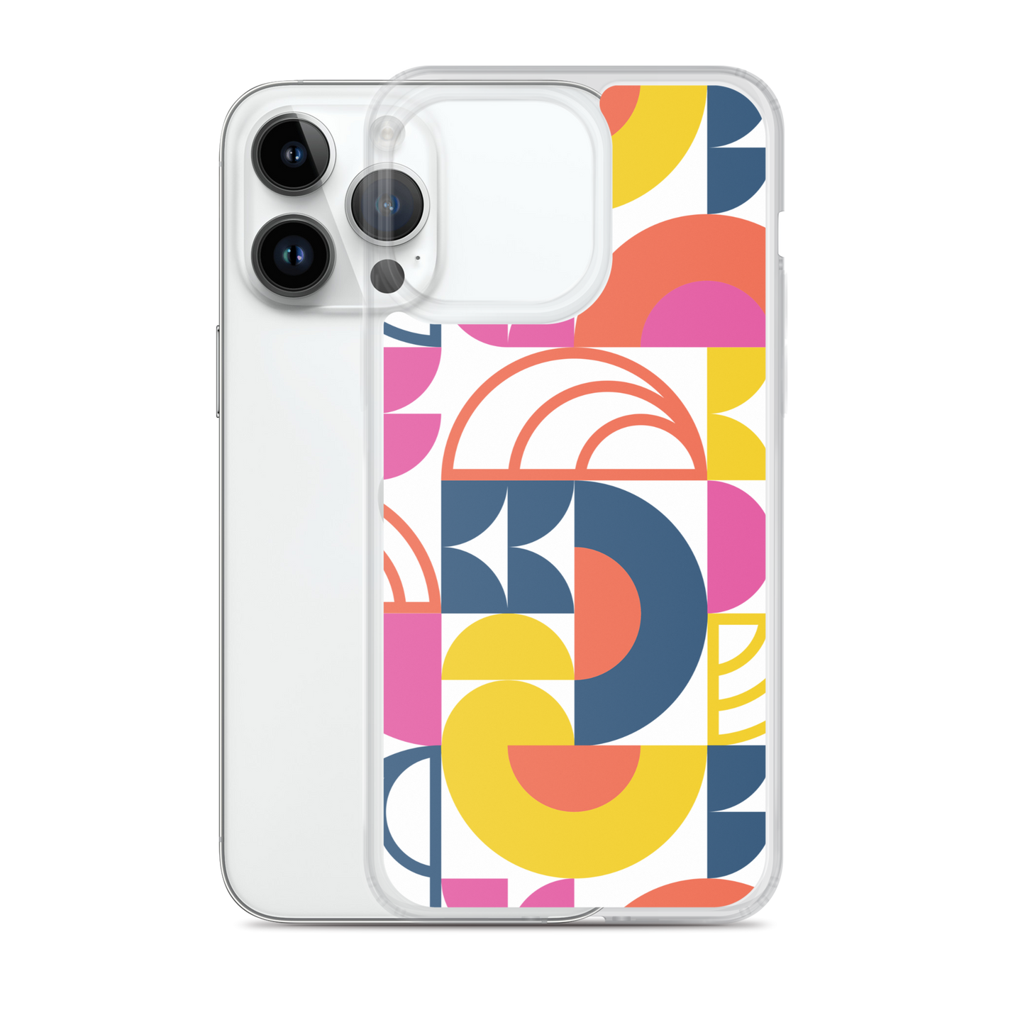 Geometria II Sunrise Clear Case for iPhone®