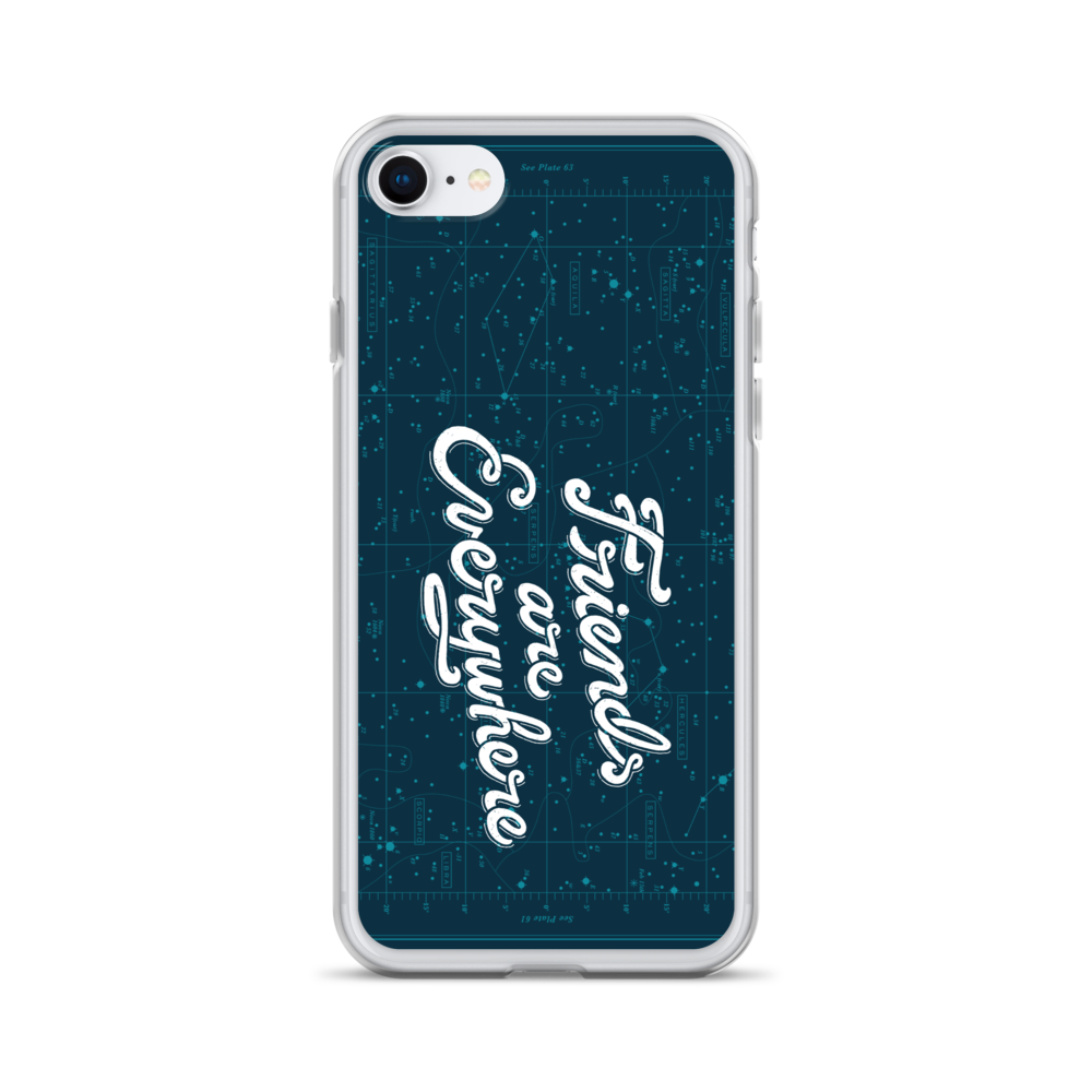 Friends Are Everywhere Clear Case for iPhone®