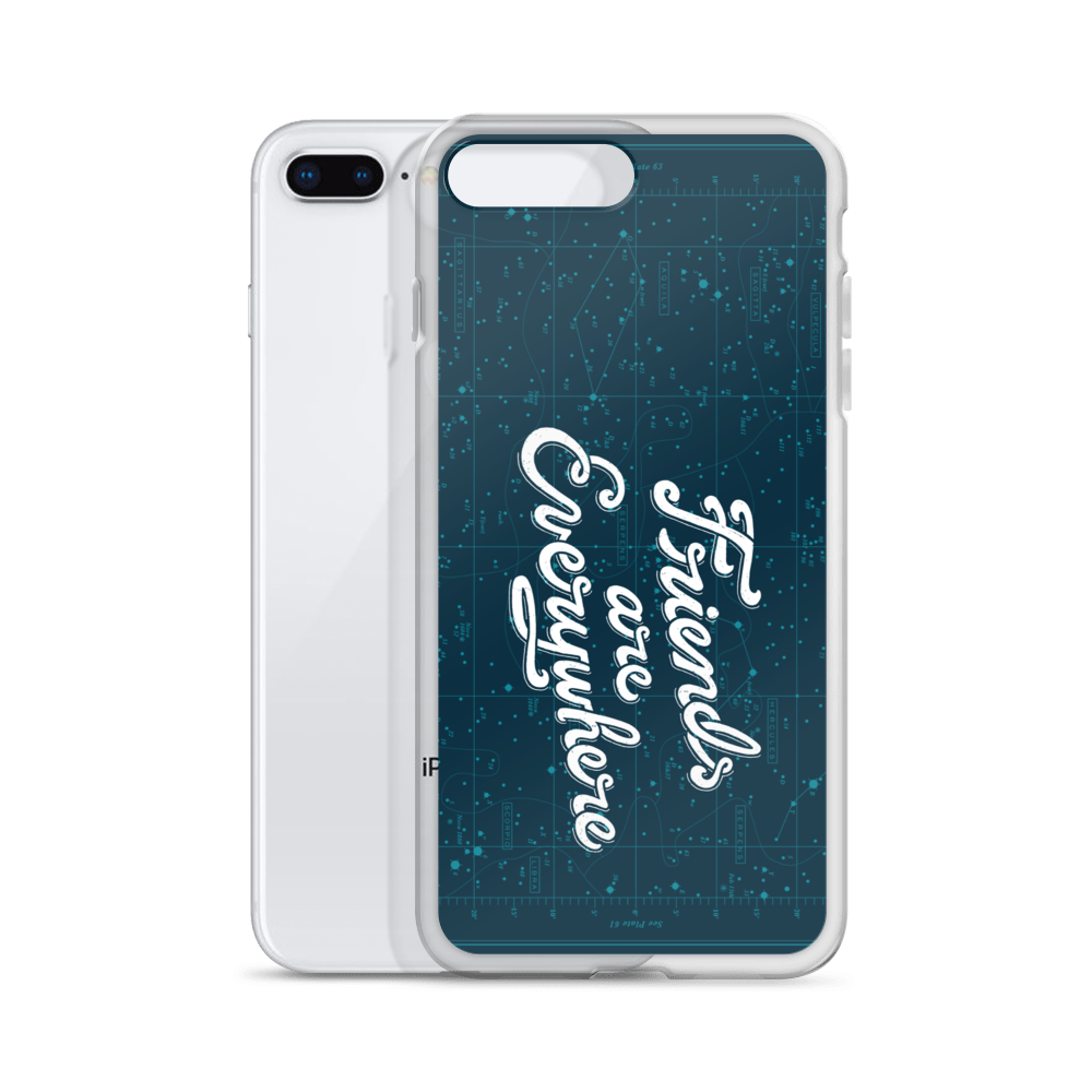 Friends Are Everywhere Clear Case for iPhone®