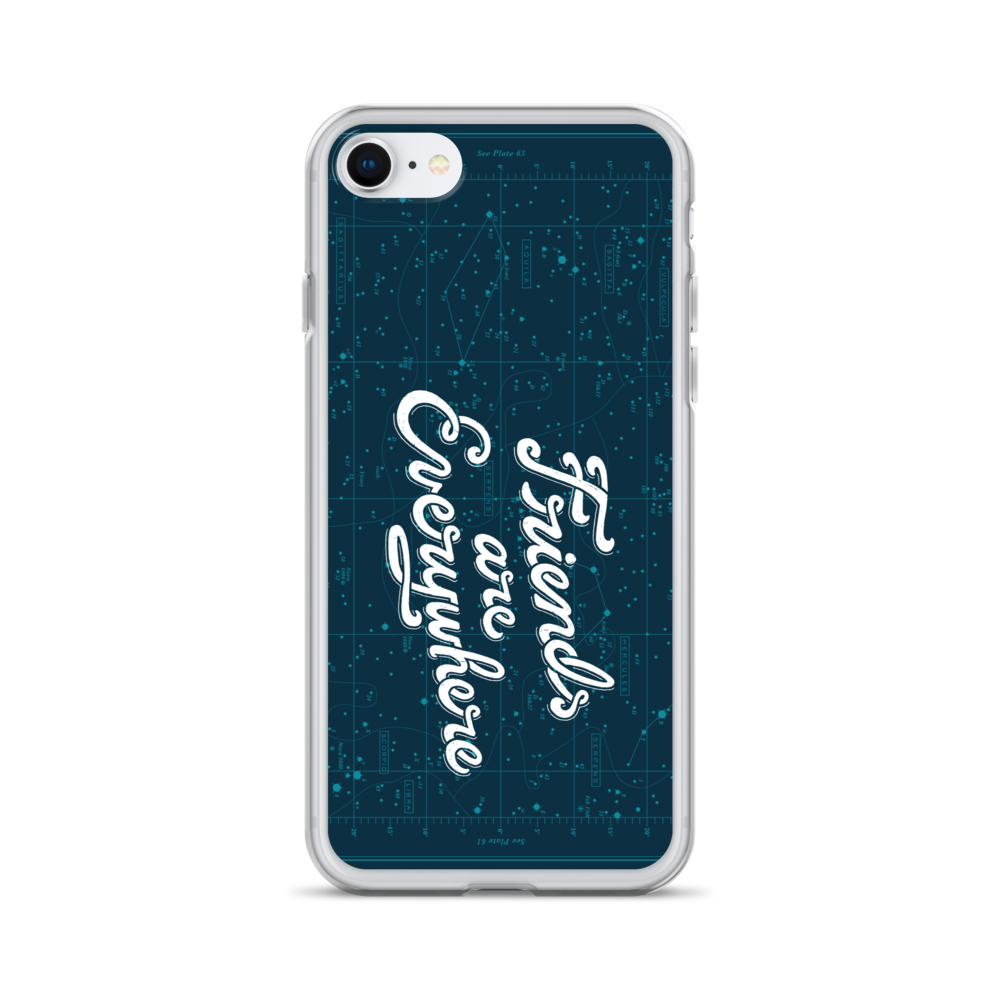 Friends Are Everywhere Clear Case for iPhone®