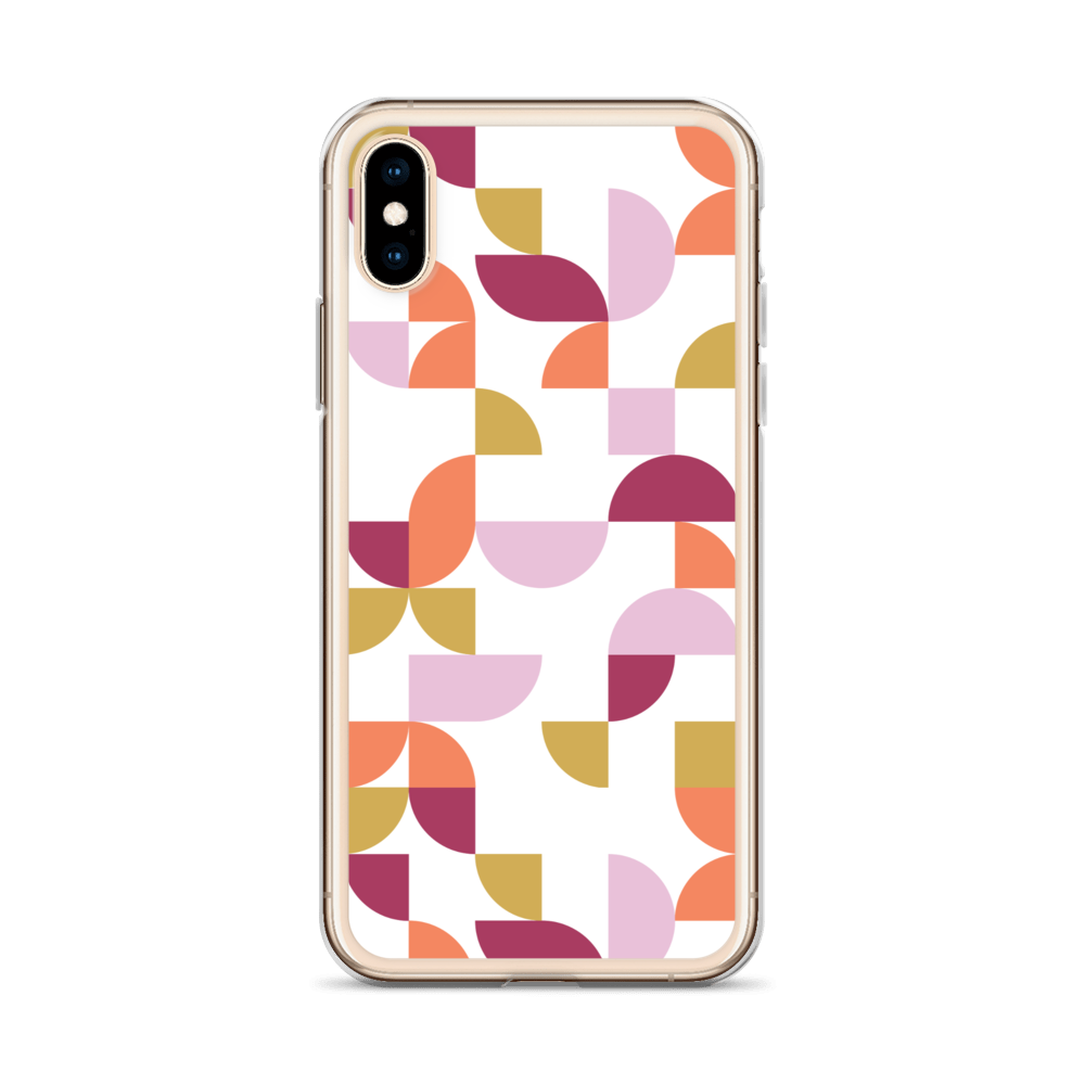 Geometria I Sunset Clear Case for iPhone®