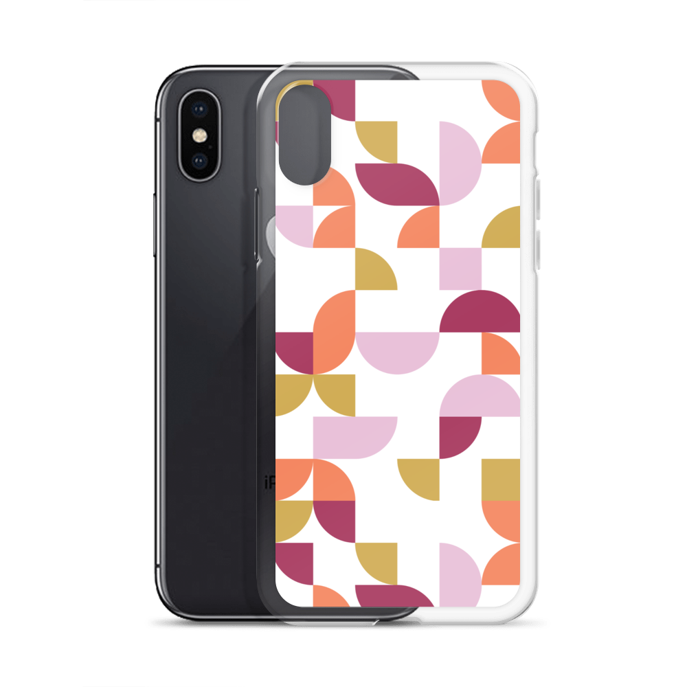 Geometria I Sunset Clear Case for iPhone®