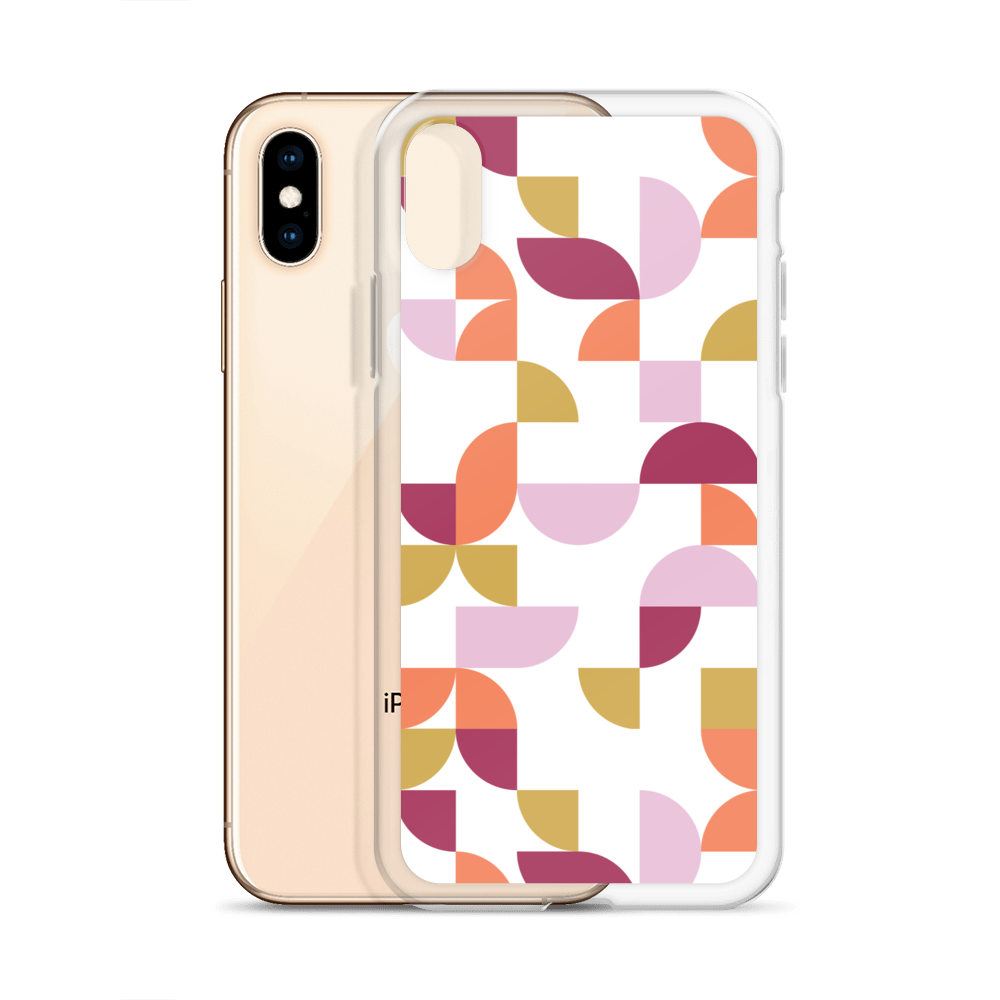 Geometria I Sunset Clear Case for iPhone®