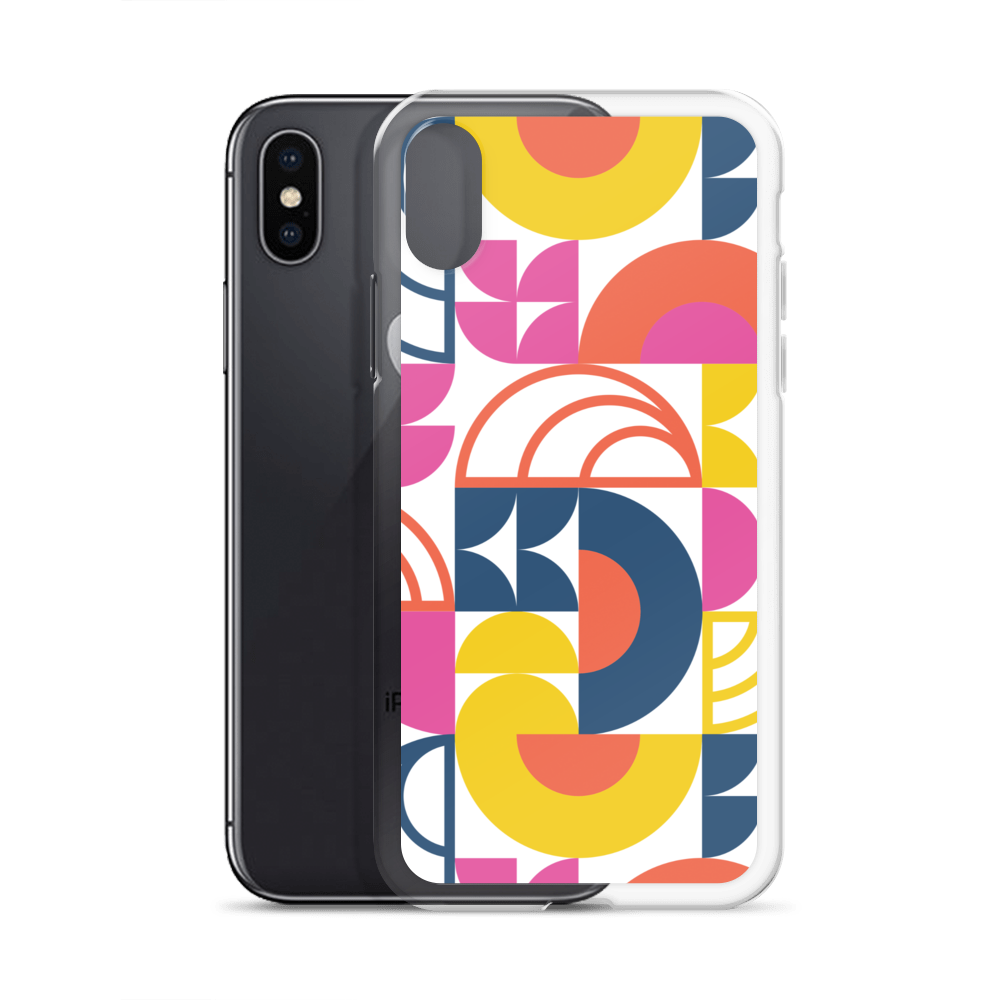 Geometria II Sunrise Clear Case for iPhone®