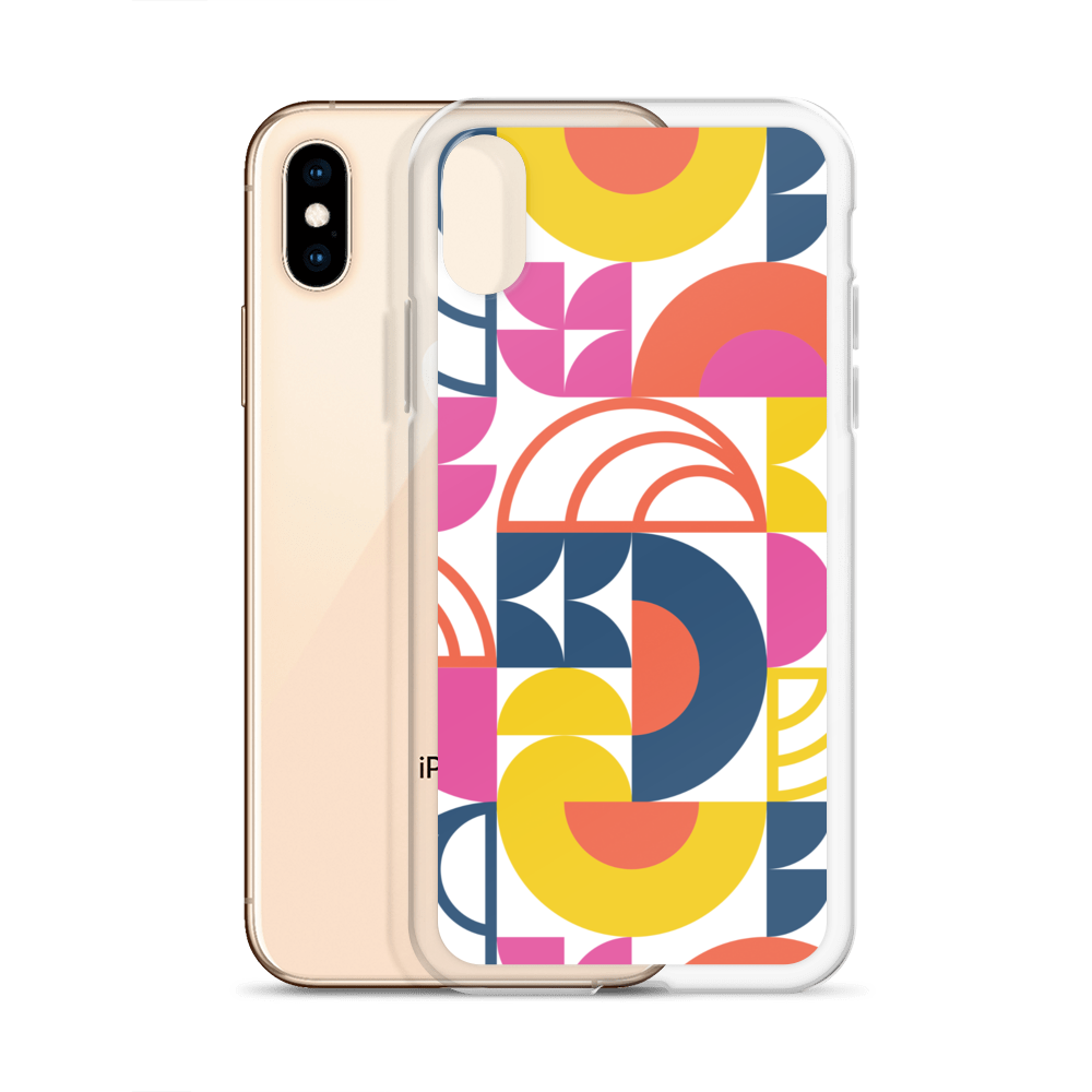 Geometria II Sunrise Clear Case for iPhone®