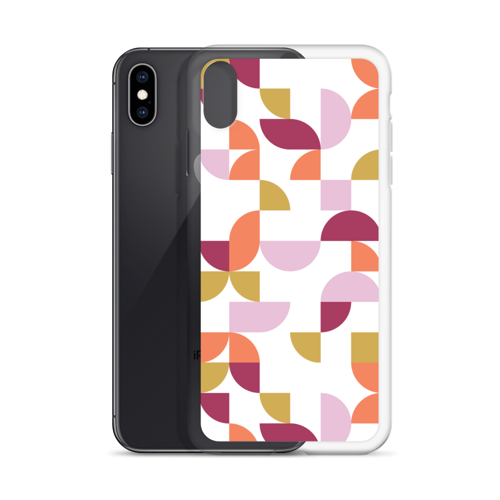 Geometria I Sunset Clear Case for iPhone®