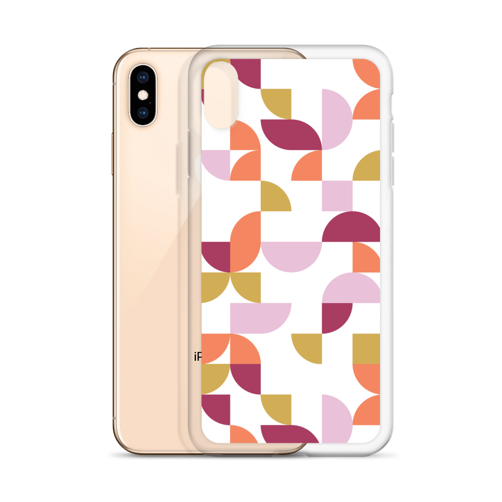 Geometria I Sunset Clear Case for iPhone®