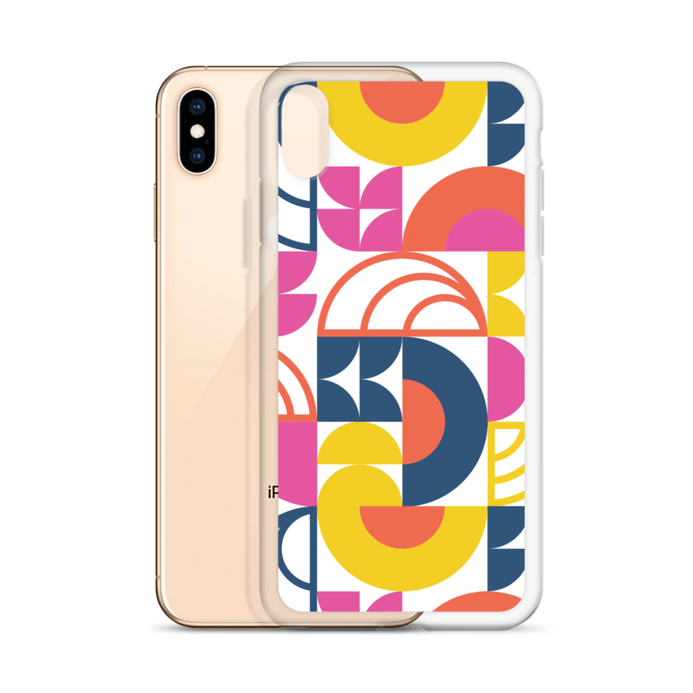 Geometria II Sunrise Clear Case for iPhone®
